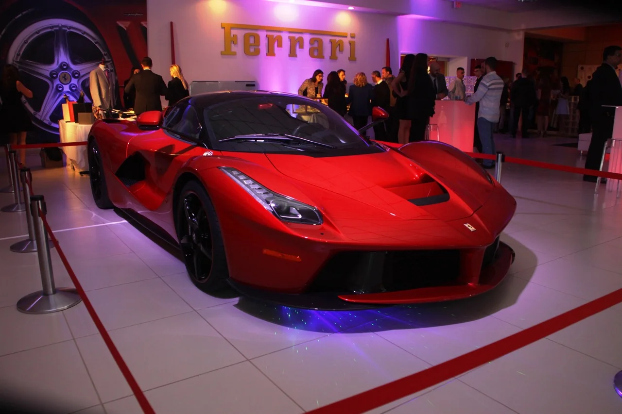 Ferrari LaFerrari • Lighting and Lasers by Eggsotic Events • Photo by Ryan Grant