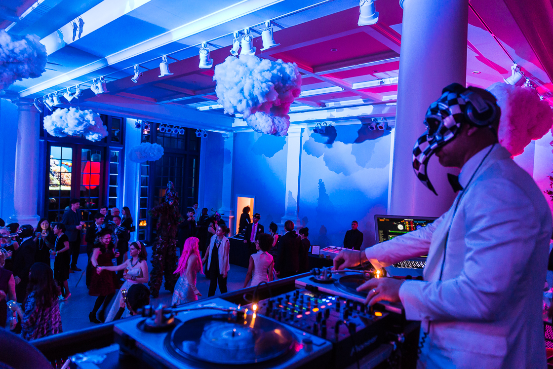"DJ Dirty Hands" brought all the guests out to the dance floor.