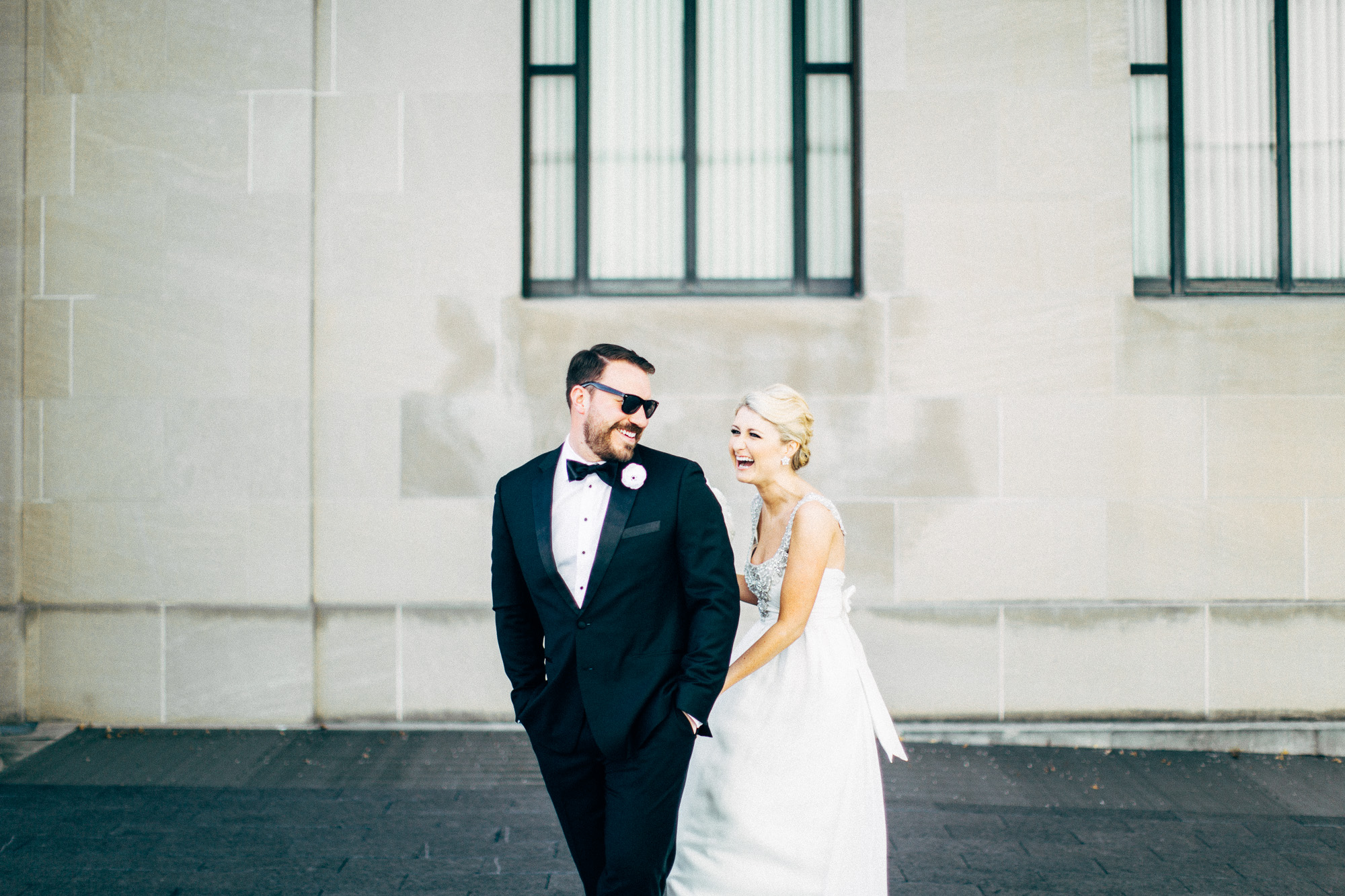 Kansas City Engagement & Wedding Photographer - Nelson Atkins Wedding Party Portraits