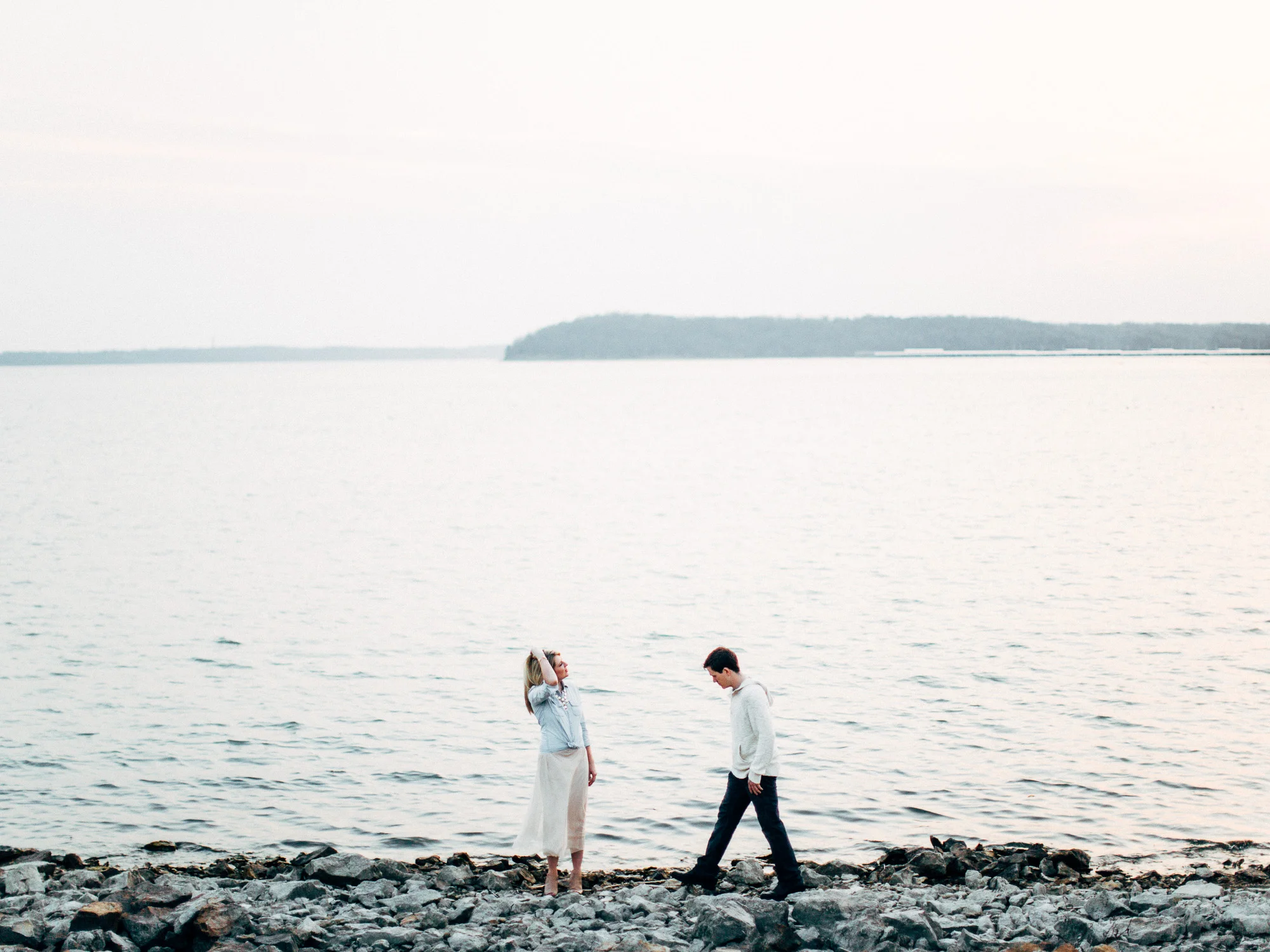 Lawrence, Kansas Engagement Photography, Clinton Lake