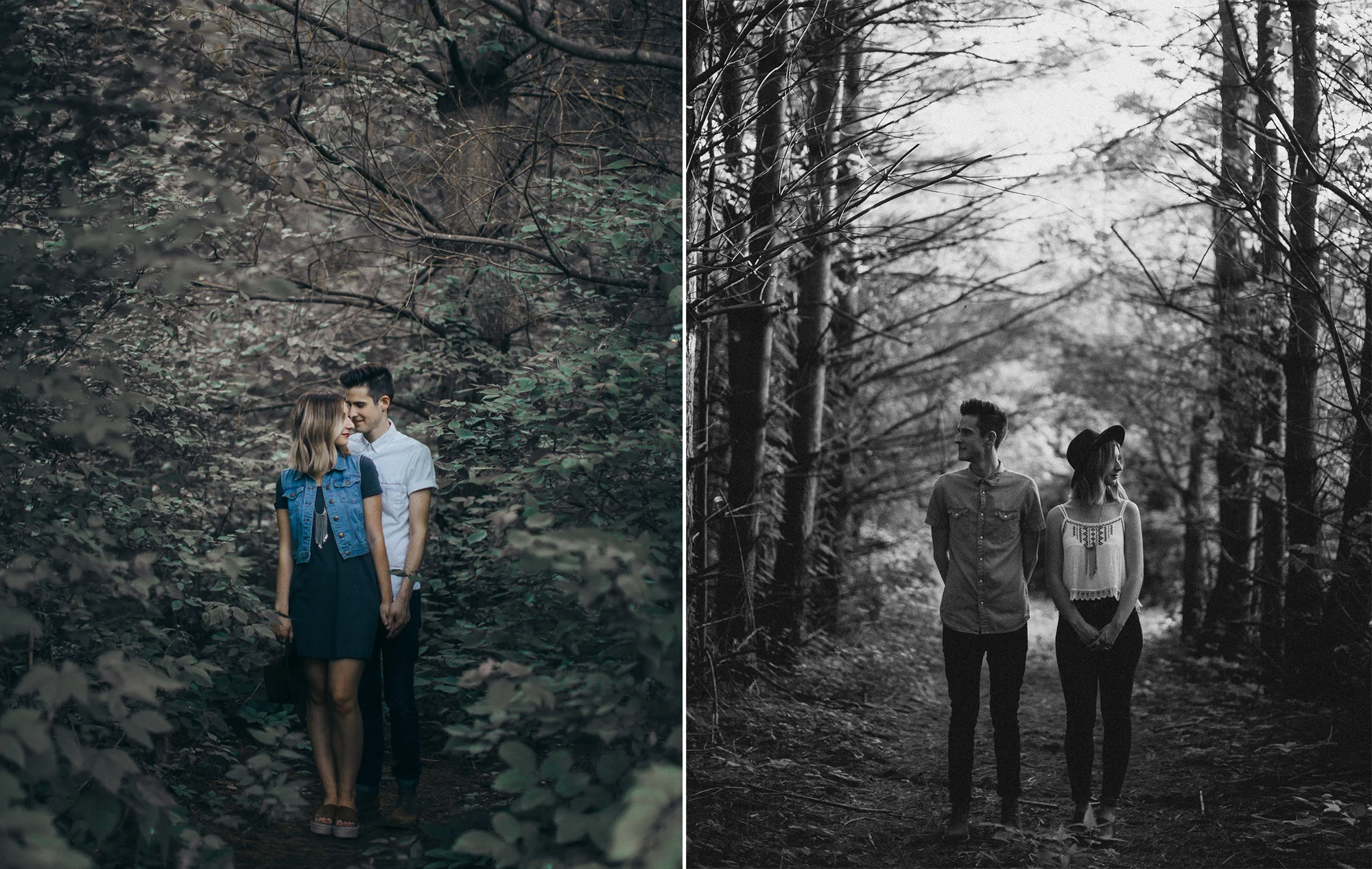 Lawrence & Kansas City Non-Traditional Creative Artistic Engagement & Wedding Photographer