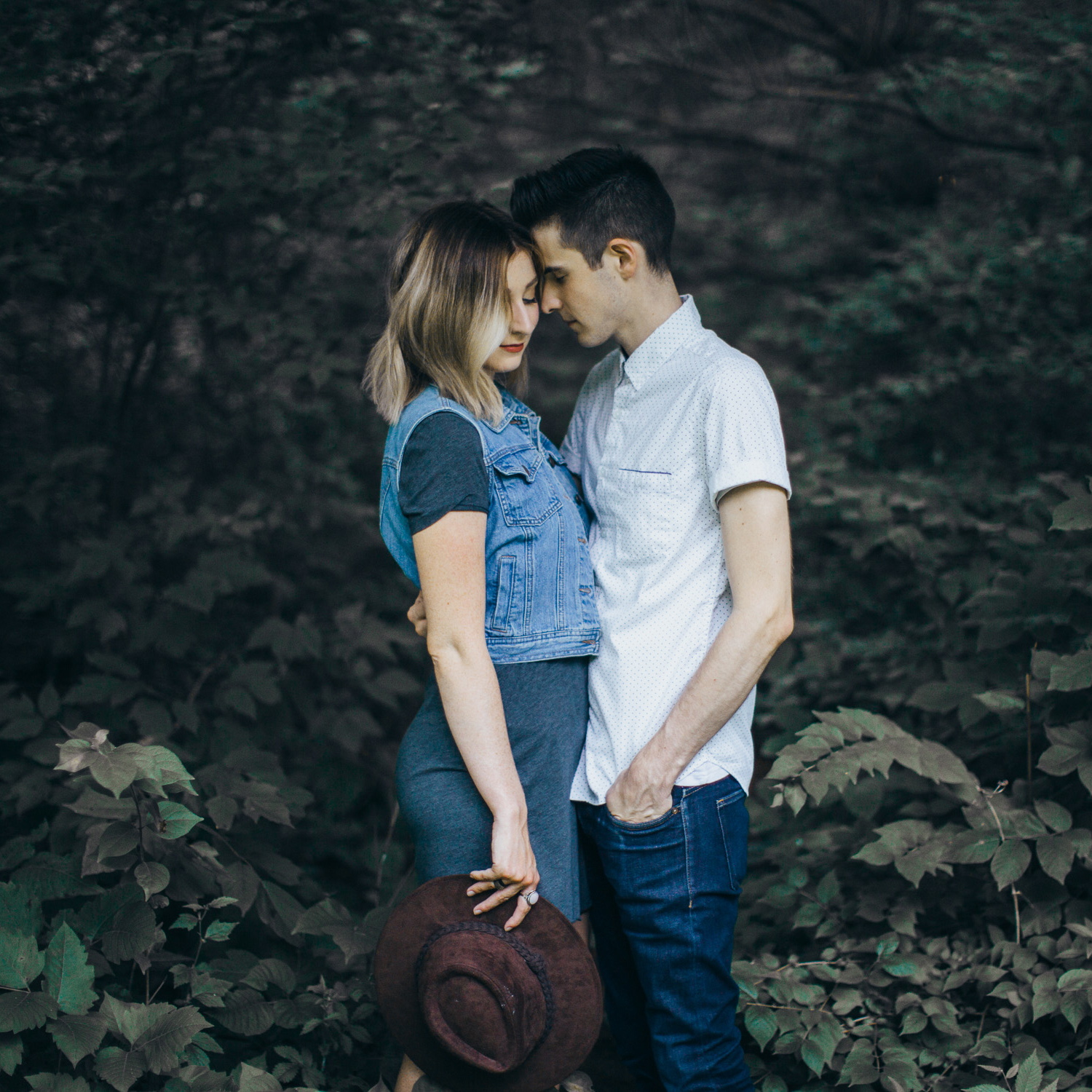 Lawrence & Kansas City Non-Traditional Creative Artistic Engagement & Wedding Photographer