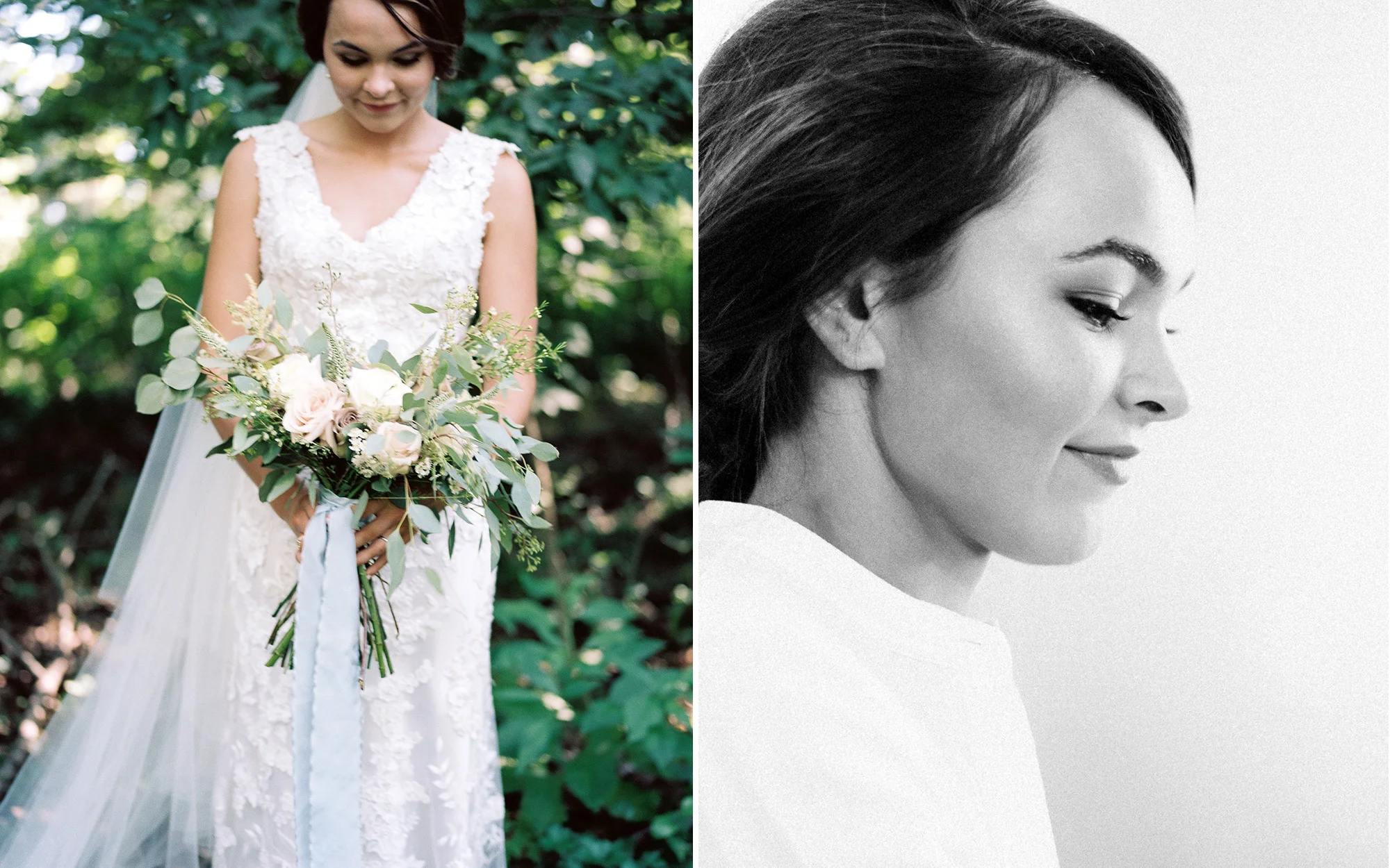 To view more of their wedding photographs,