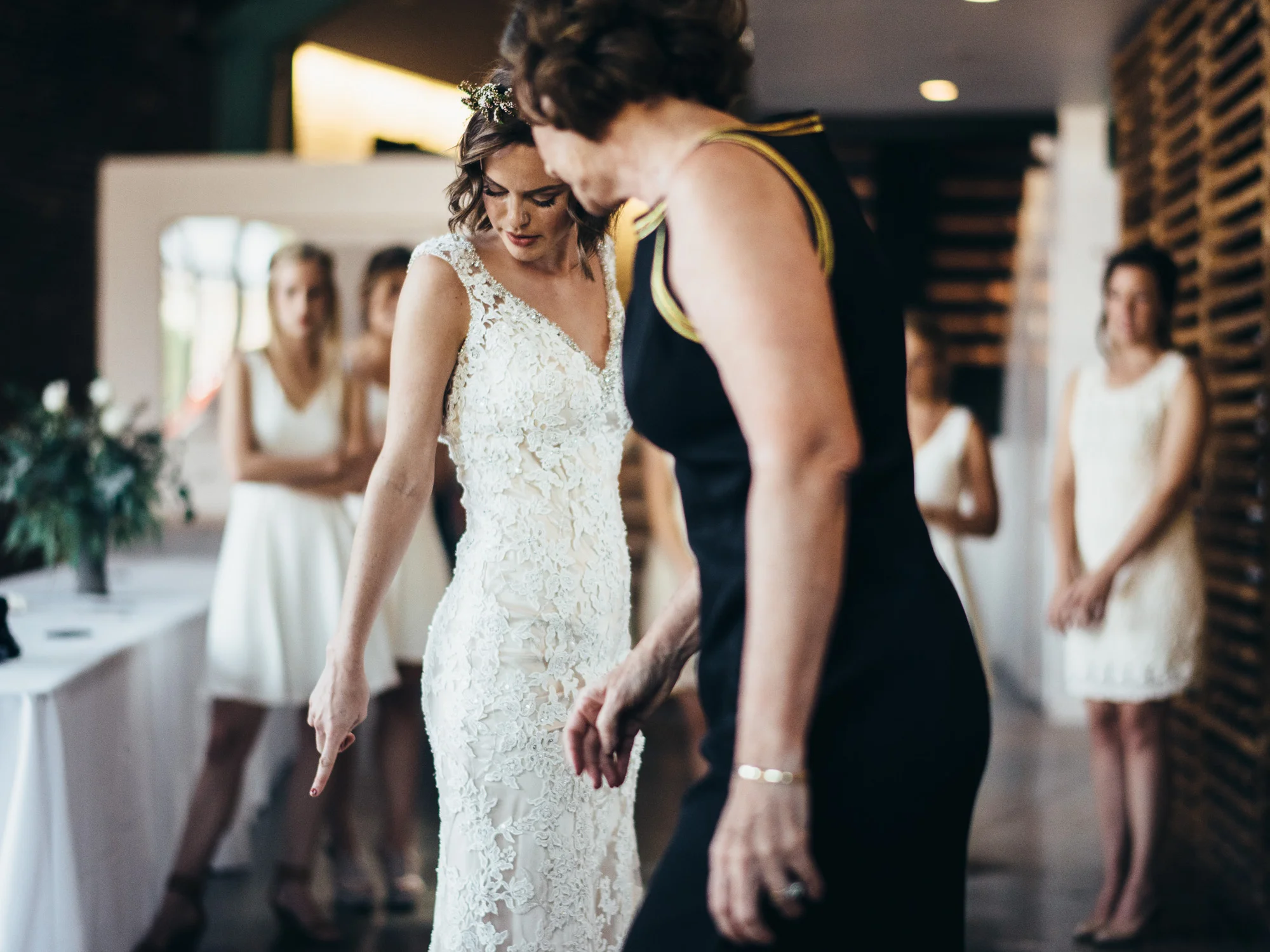 Brian Ide Kaley Tesdahl Rusty Wright, The Guild Creative DIY Wedding Ceremony & Reception