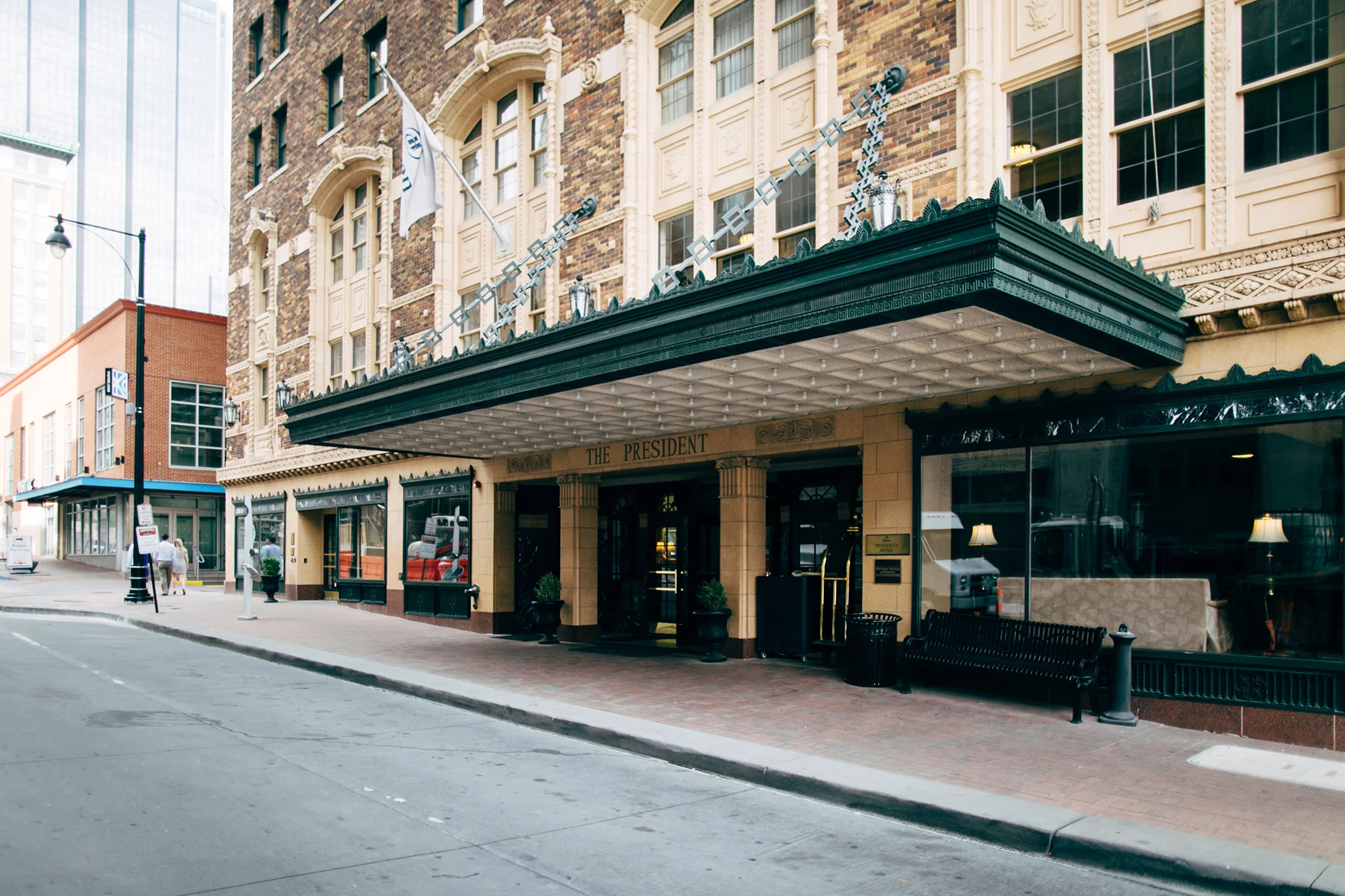 Kansas City Wedding Photographer at the Hilton President Kansas City