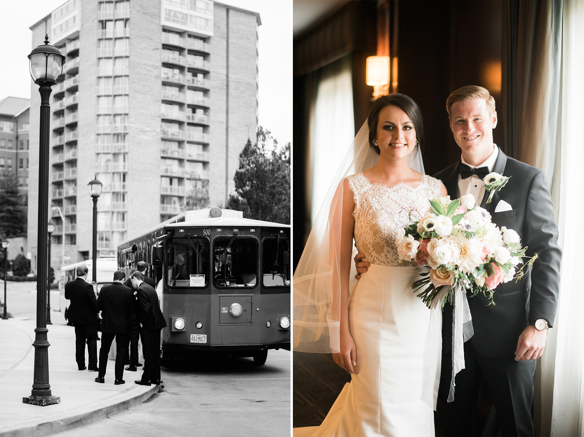 St. John's UMC Church Kansas City Intercontinental Hotel Wedding Ceremony Reception Creative Unique Photos Photographs Kim Ho You're Invited