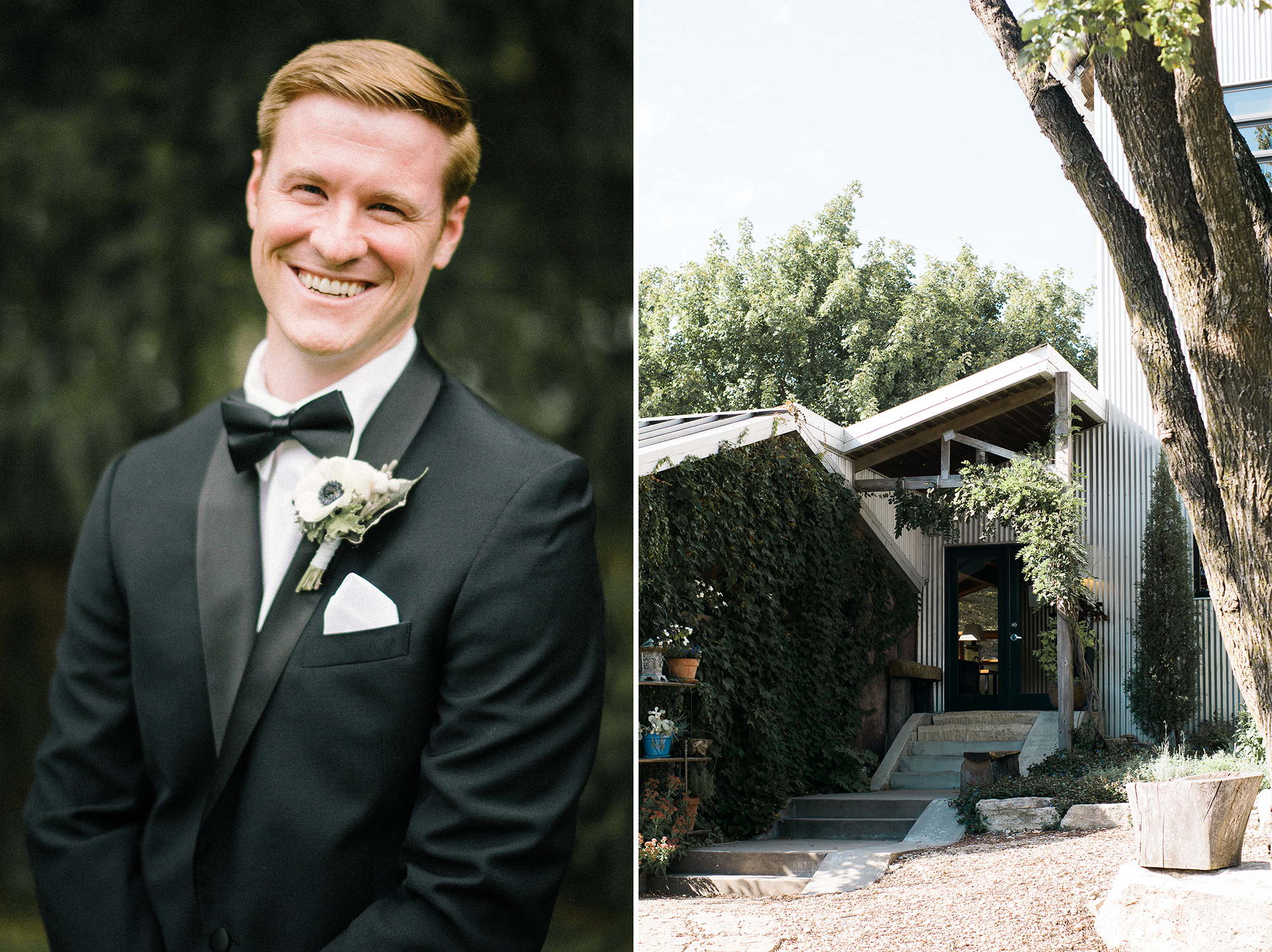 Backyard Flint Hills Wedding Ceremony Photographer