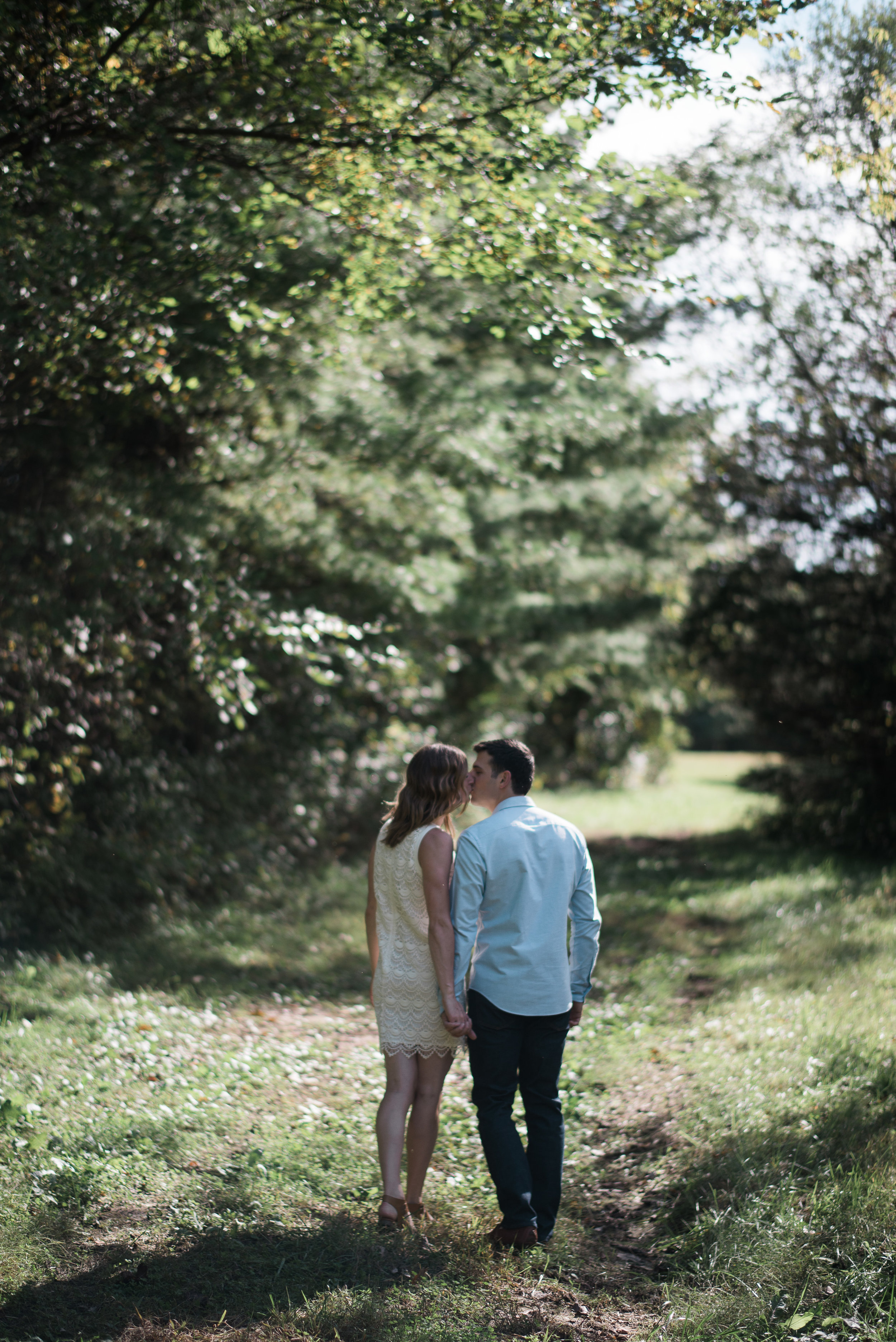 Adam Pollack Alyssa Wise Rusty Wright Kansas City Engagement Portrait Photographer