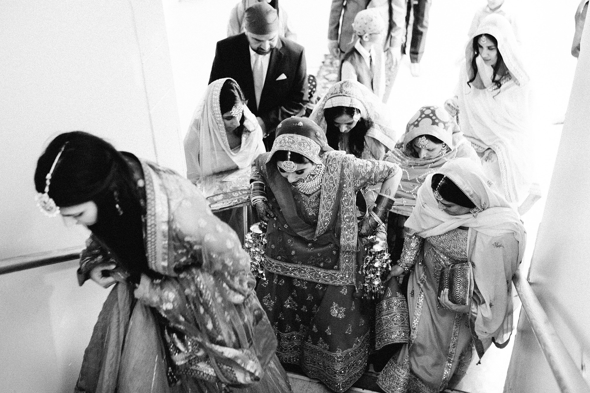 Inder Gill Navi Kaur Rusty Wright Midwest Sikh Association Lenexa Hyatt City Center Wedding Photographs