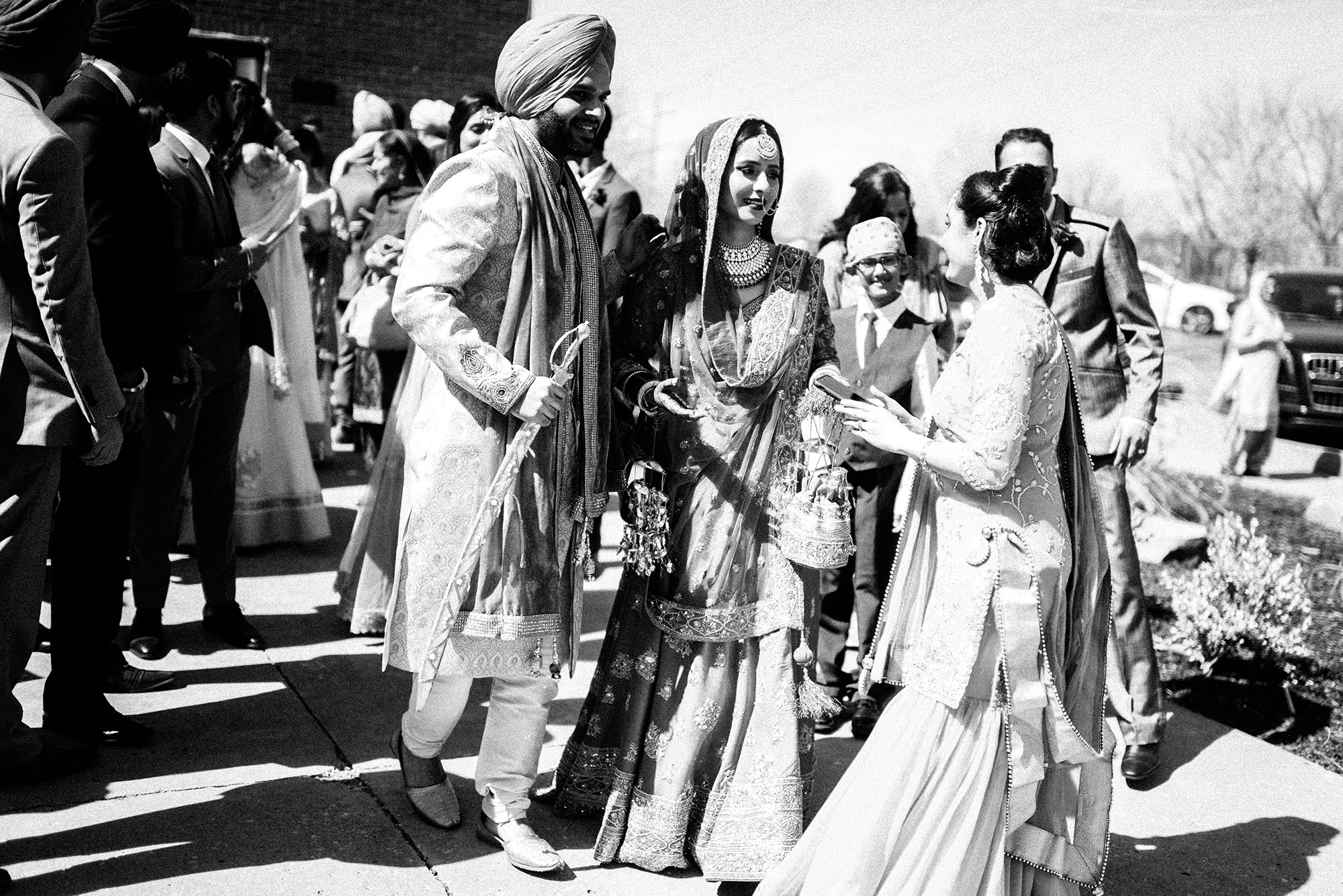 Inder Gill Navi Kaur Rusty Wright Midwest Sikh Association Lenexa Hyatt City Center Wedding Photographs