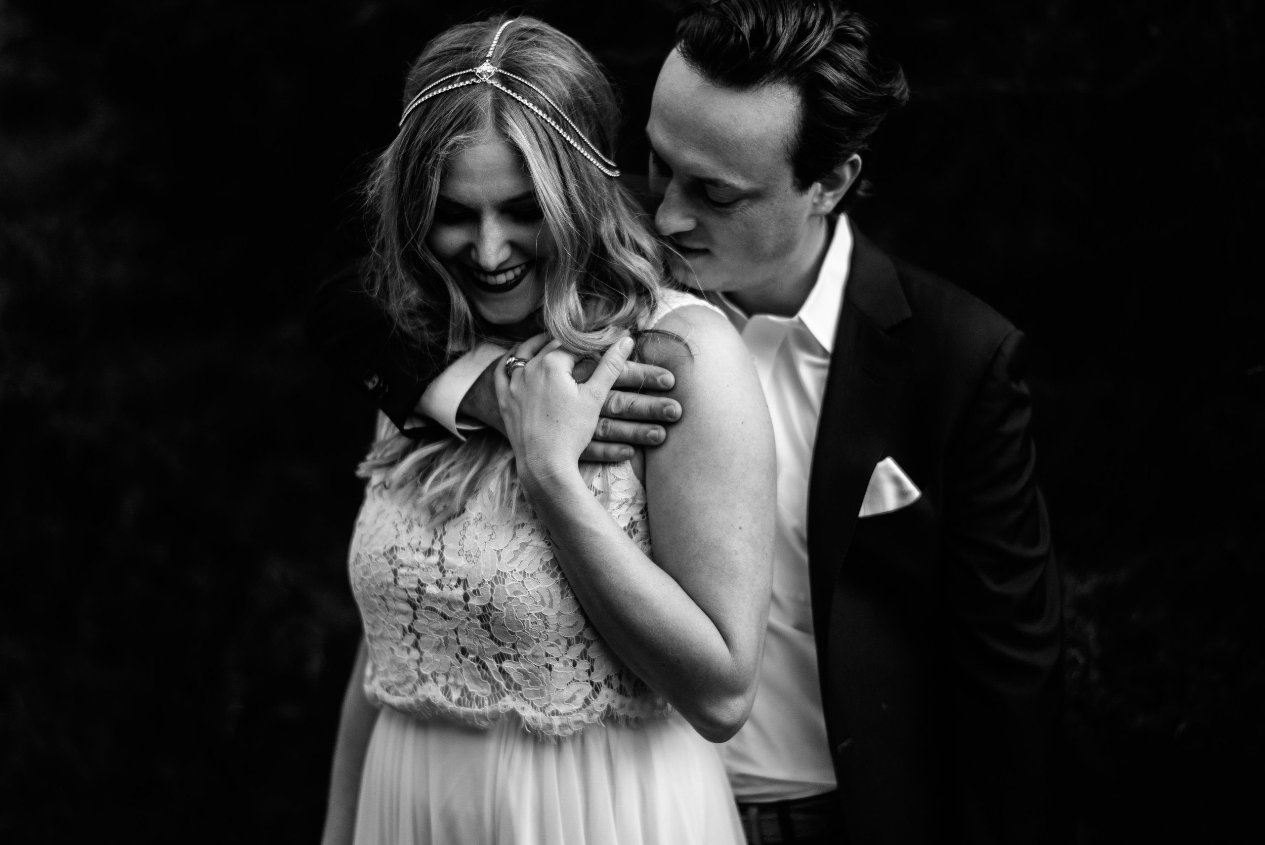 John Dollershell Alex Laton Rusty Wright Elopement Wedding Woodsy Photographs