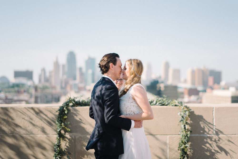 Kansas City Creative Wedding Elopement Portraits