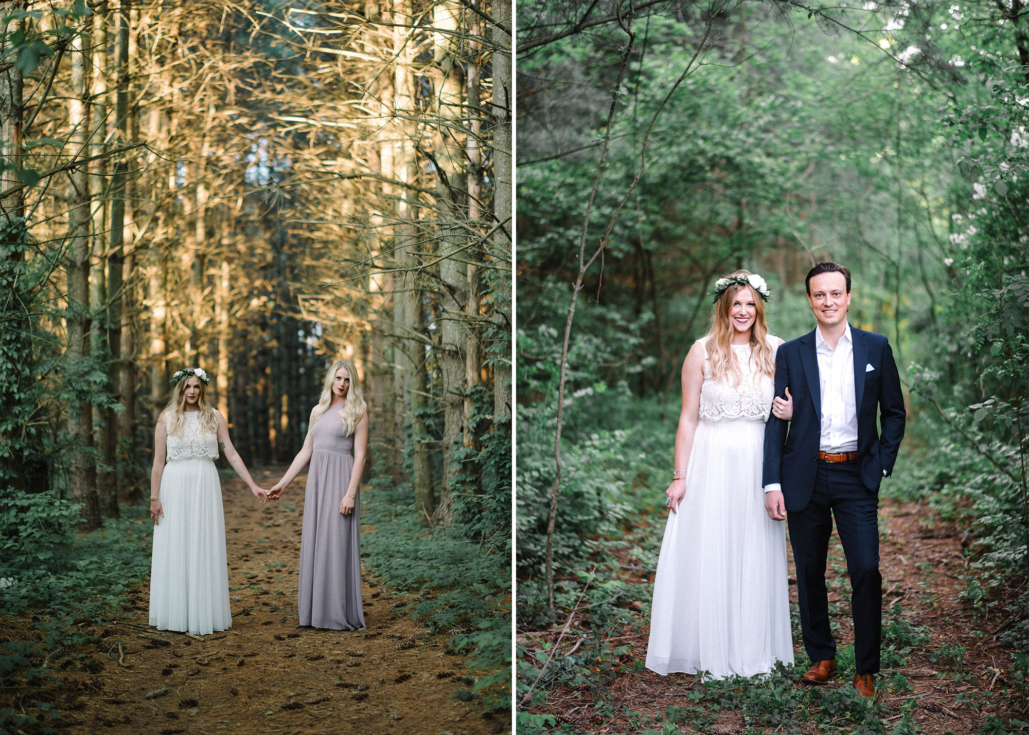 John Dollershell Alex Laton Rusty Wright Elopement Wedding Woodsy Photographs
