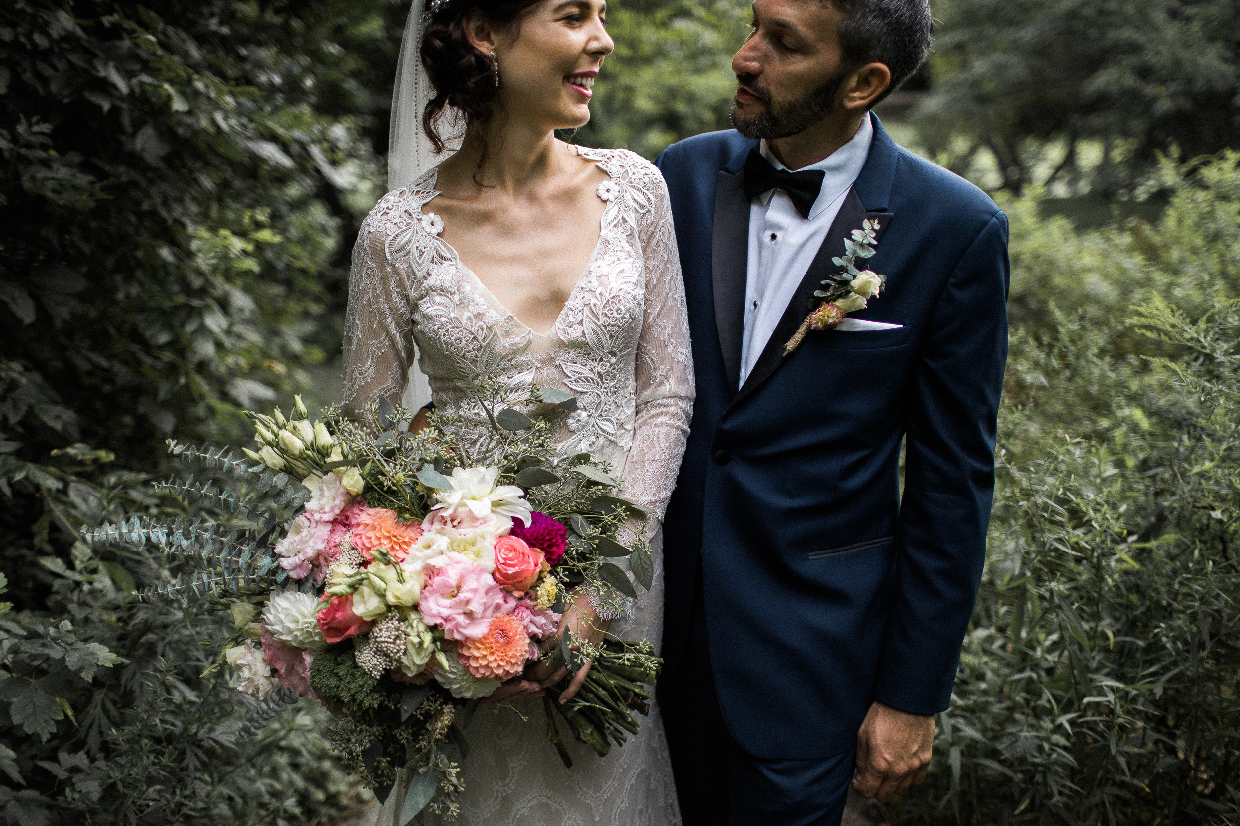 Nate Buffaloe and Laura Snavely's Brooklyn, New York Wedding Photographs by Kansas City Photographer Rusty Wright.