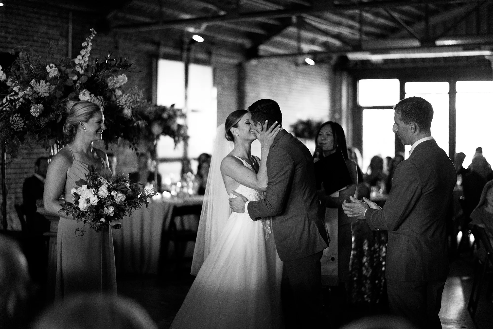 Adam Pollack Alyssa Wise The Guild Wedding Reception and Ceremony