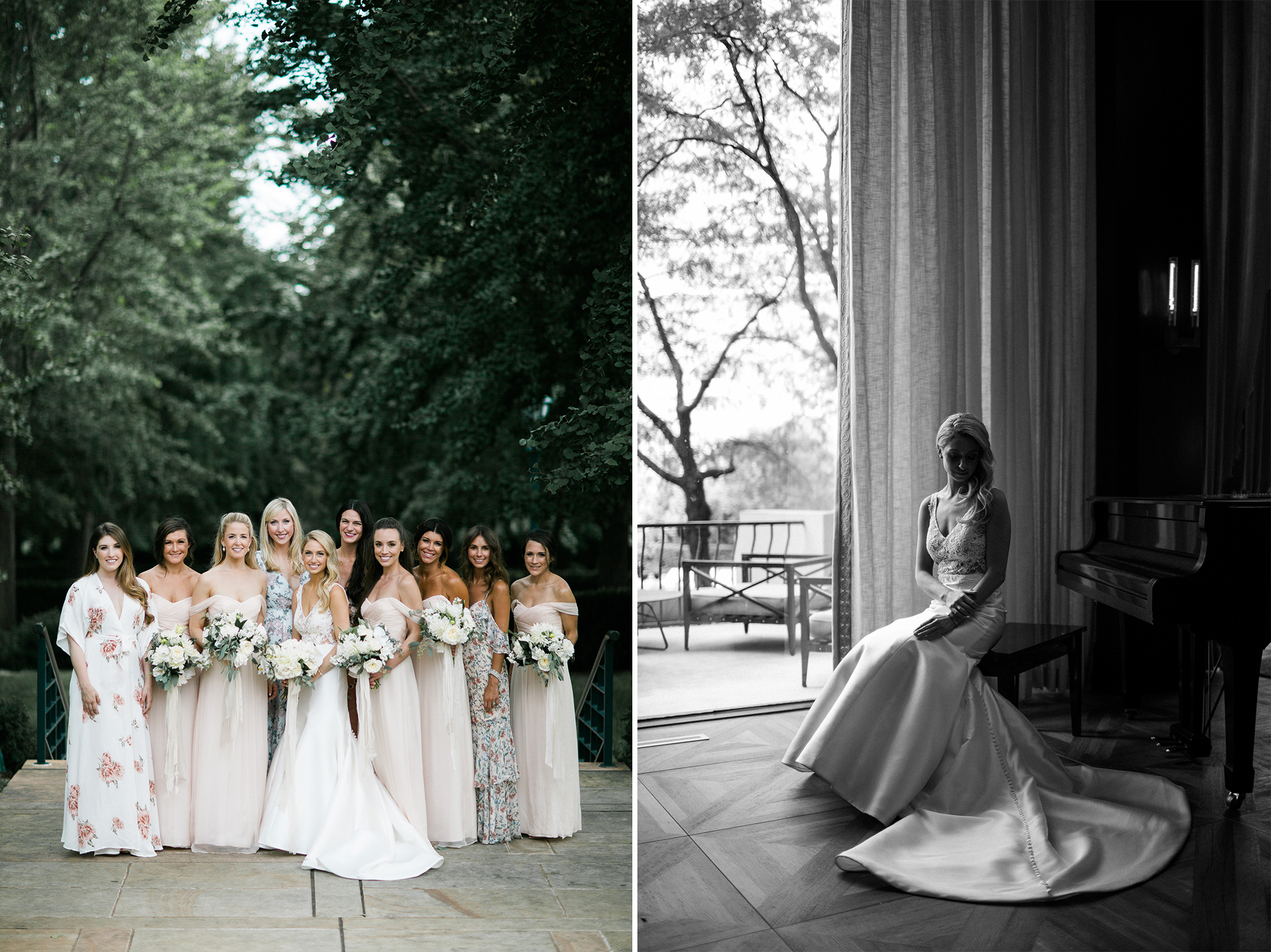 Johnny DeStefano Sarah Cascio Rusty Wright Wedding Photographs Nelson-Atkins Museum