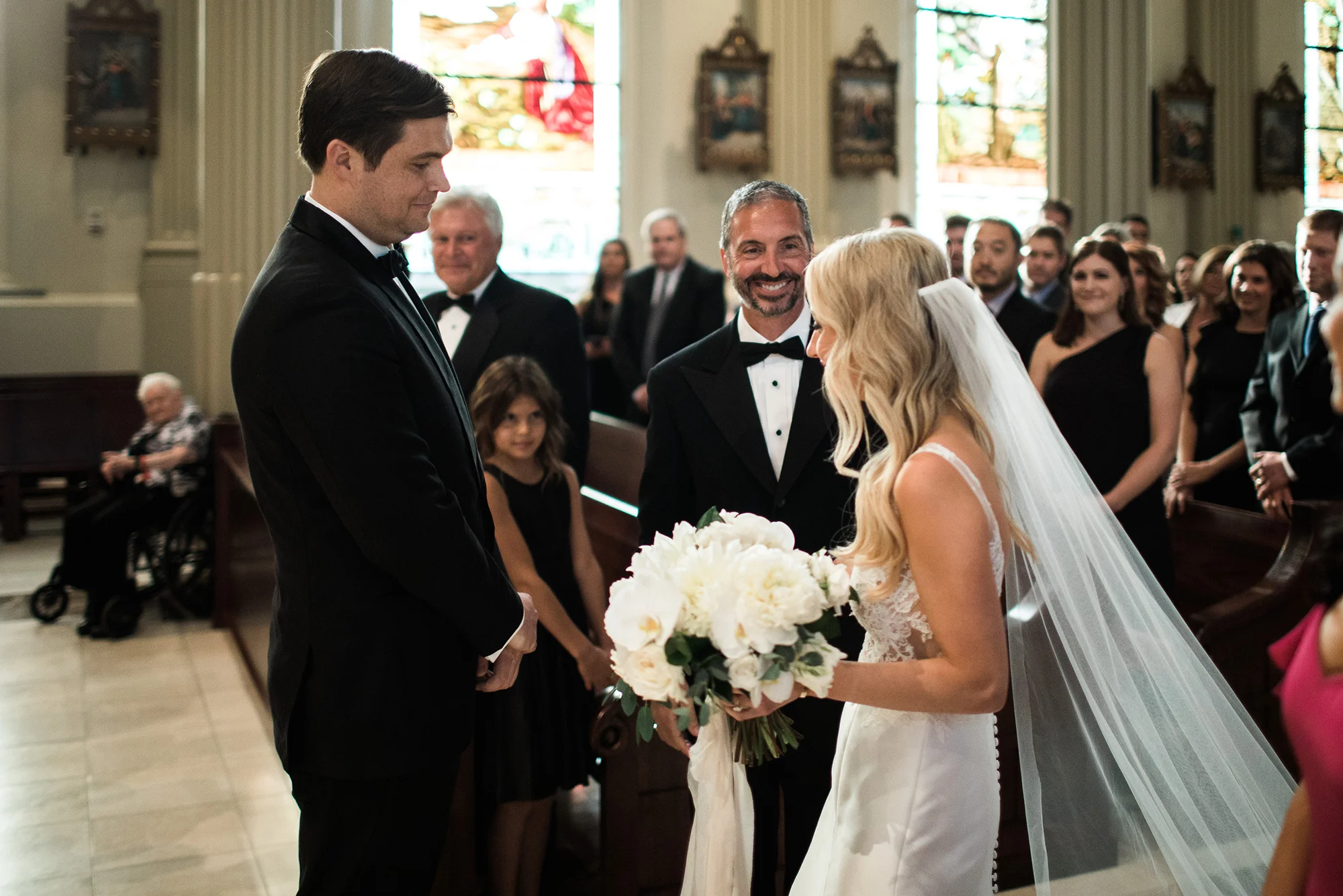 Johnny DeStefano Sarah Cascio Rusty Wright Wedding Photographs Cathedral of the Immaculate Conception