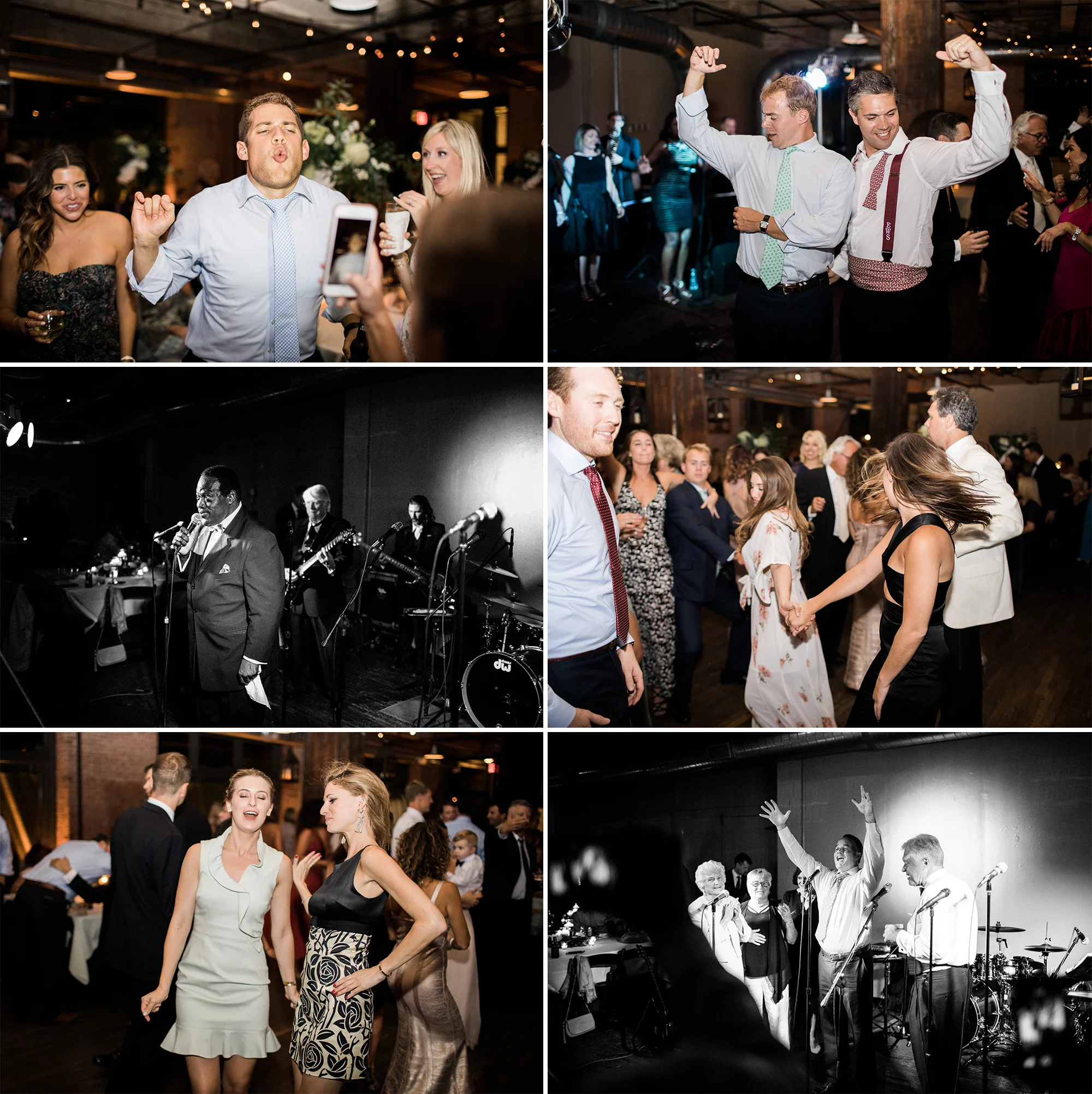 Johnny DeStefano Sarah Cascio Rusty Wright Wedding Photographs Hobbs Building Feasts of Fancy