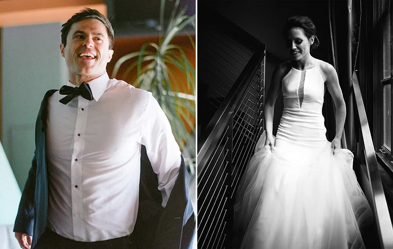 Creative non-traditional minimal wedding photographer Kansas City