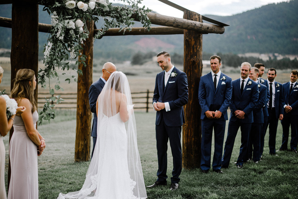 Larkspur Colorado Spruce Mountain Ranch Events Wedding Ceremony Reception Photographer