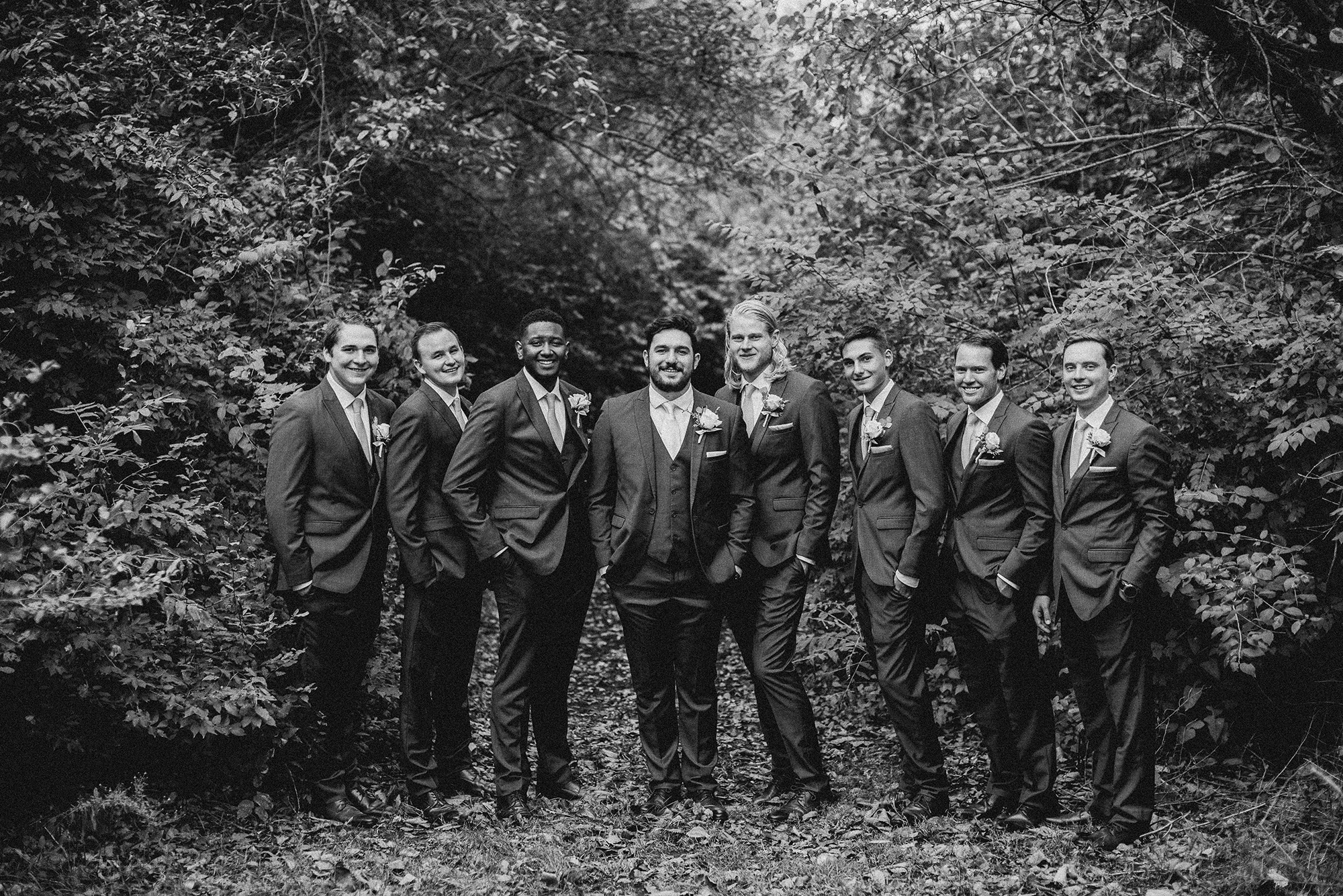 Zach Eaton Sara Albrecht Rusty Wright Auburn Kansas City Back Yard Wedding Photographer