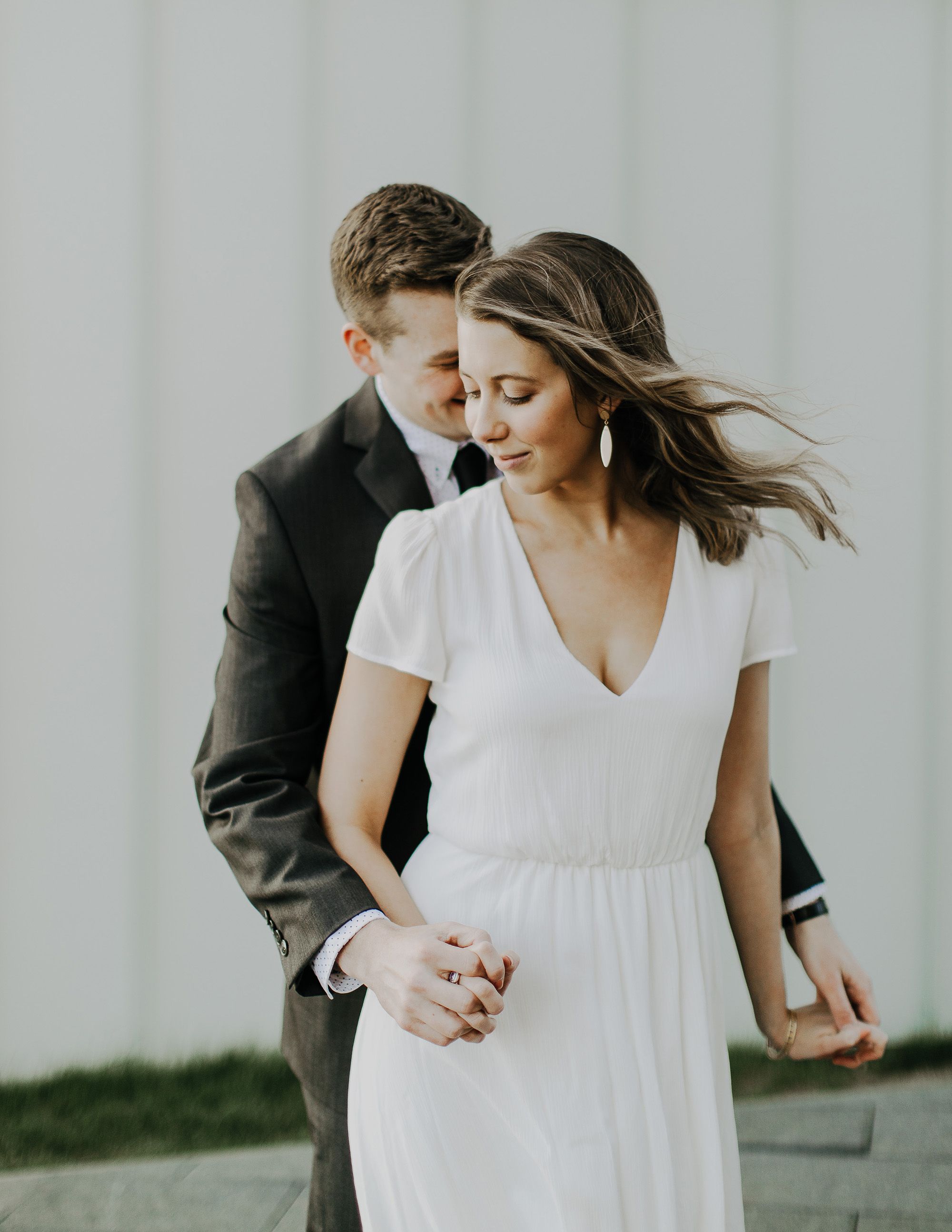 Downtown Kansas City Engagement Photography