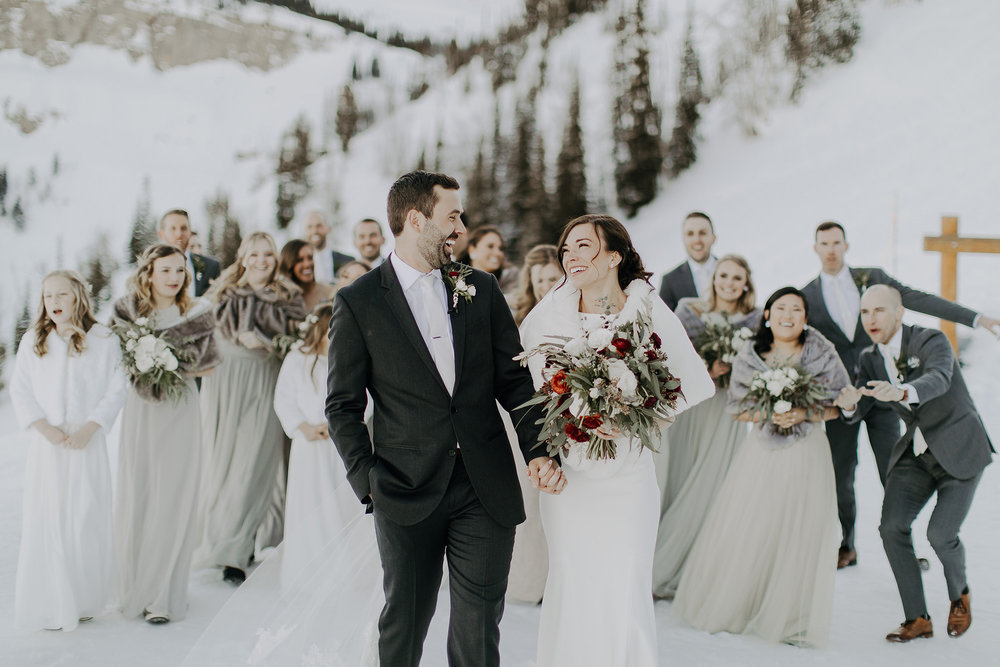 Caldera House Teton Village Ski Resort Wyoming Destination Traveling Wedding Photography