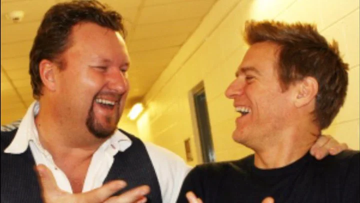 Eliot kennedy l, with Bryan Adams