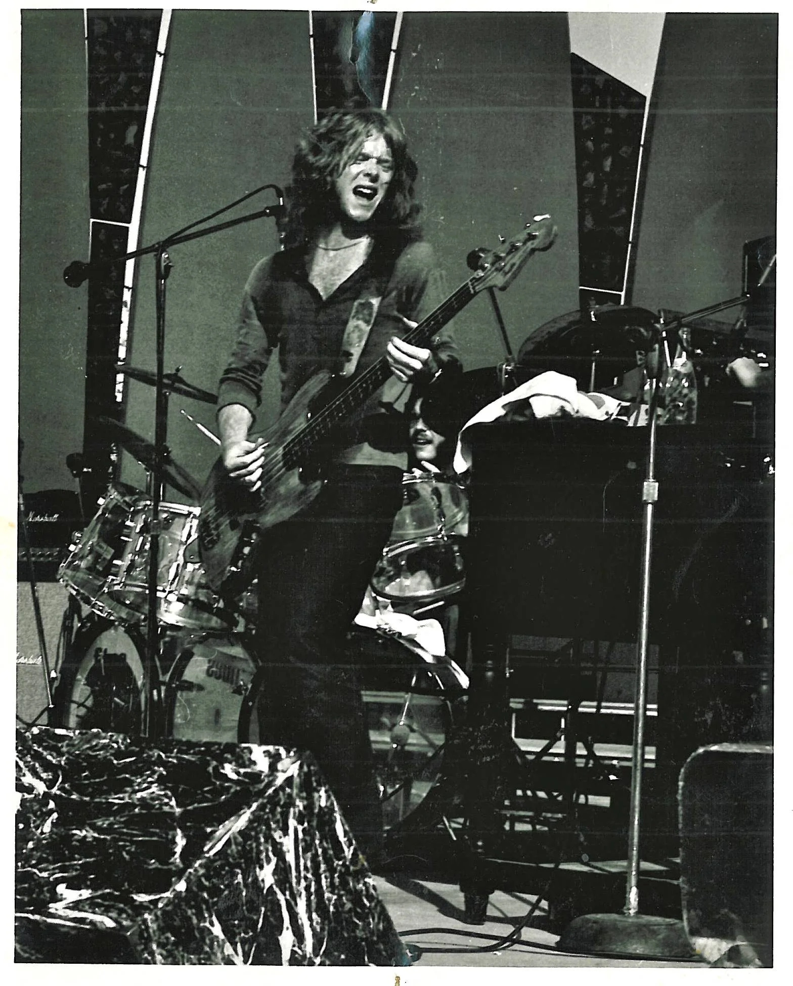 Early 80's with my pawn shop Jazz Bass circa '68