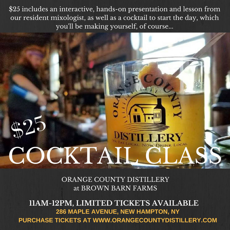 A great gift idea for the holidays! Learn and practice how to shake, stir, measure, and pour at our in-house Cocktail Class. $25 includes an interactive, hands-on presentation and lesson from our resident mixologist, as well as a cocktail to start the day, which you'll be making yourself, of course... Tickets are extremely limited (so everyone has room to scoot up to the bar), so purchase soon! FAQs What cocktail will we be making? This session will feature your choice of an Old-Fashioned or a Gimlet.. Are there ID or minimum age requirements to enter the event? Must be 21. Please bring ID. What's the refund policy? No refunds, as we pre-purchase all fresh ingredients and prep everything beforehand. Do I have to bring my printed ticket to the event? Yes, please. Is my registration fee or ticket transferrable? Yes. Should I tip my bartender/mixologist? He's showing you how to make cocktails on a Sunday morning....MORNING...