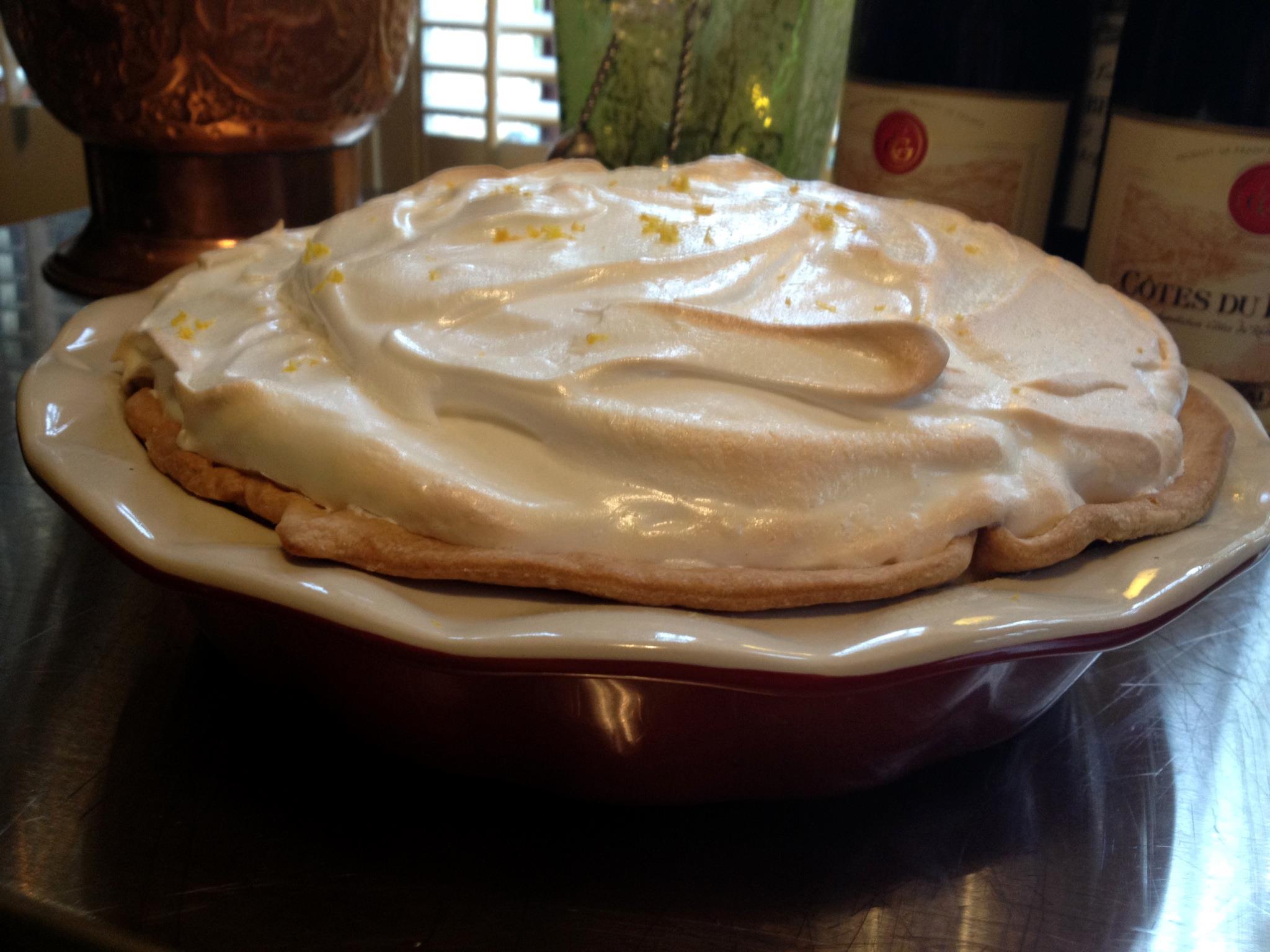 Just watched the movie "TOAST"...a Lemon Meringue Pie sounded good