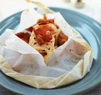 Salmon en papillote