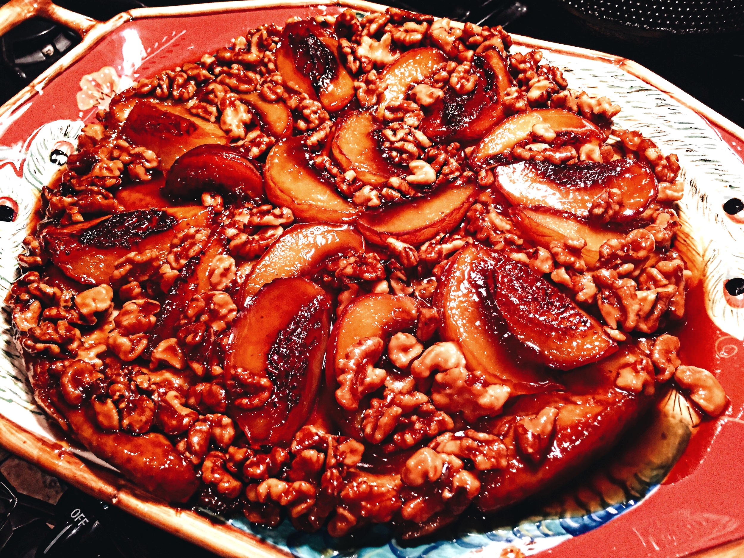 Yes, I know this one has Walnuts...but we ate the Hazelnut one so fast I failed to take a pic!