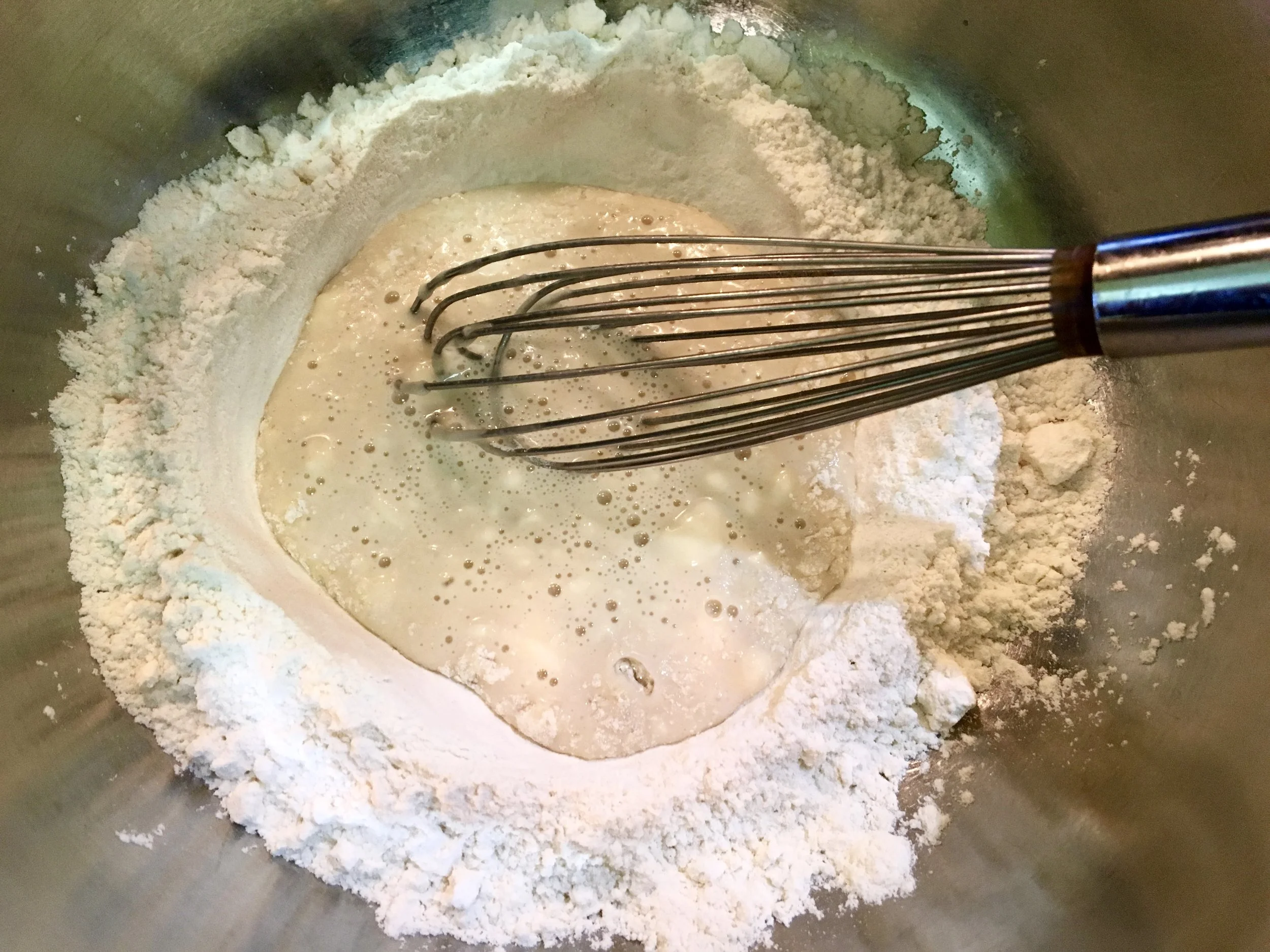 Flour Volcano