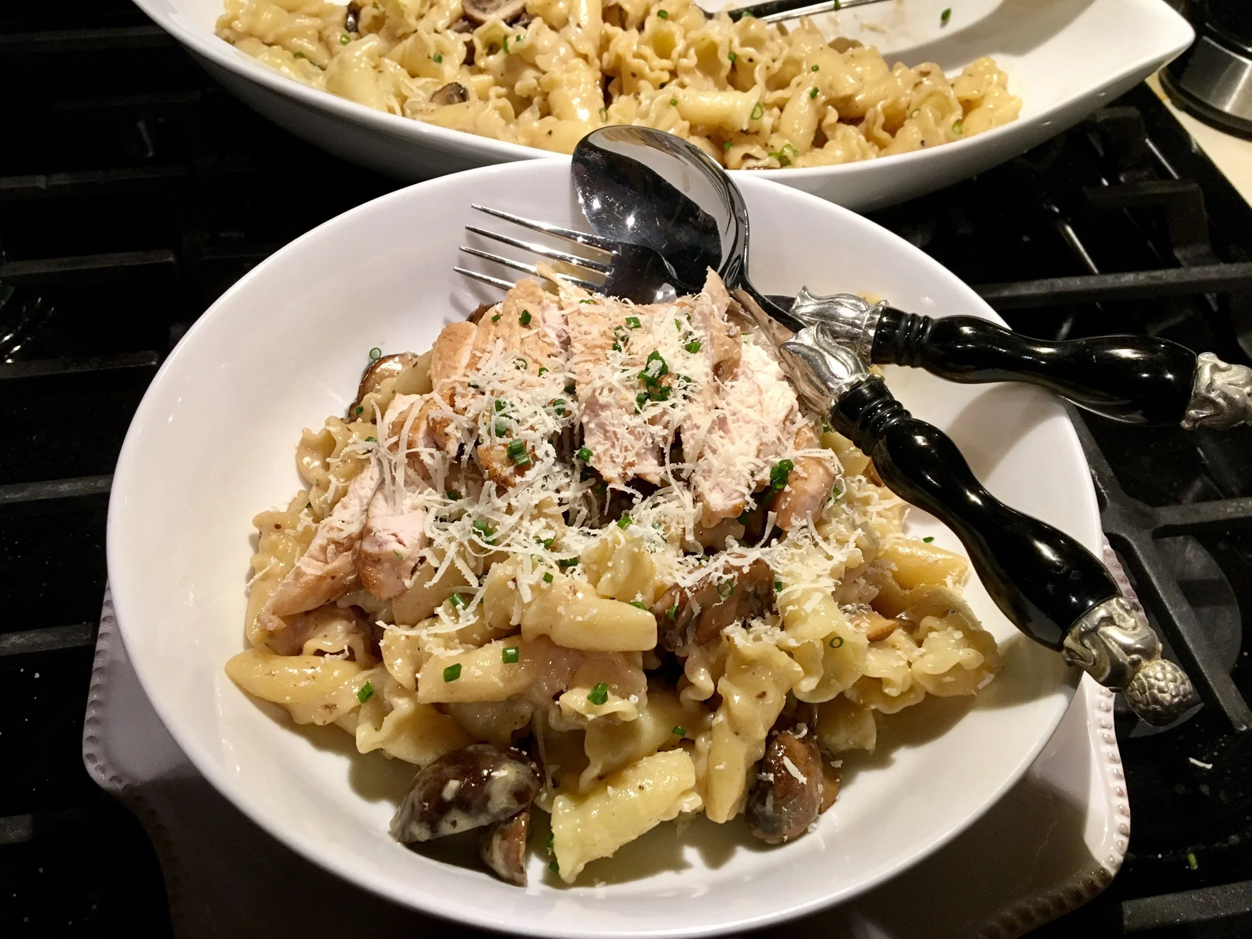 Add pan roasted chicken and it is a complete meal! 