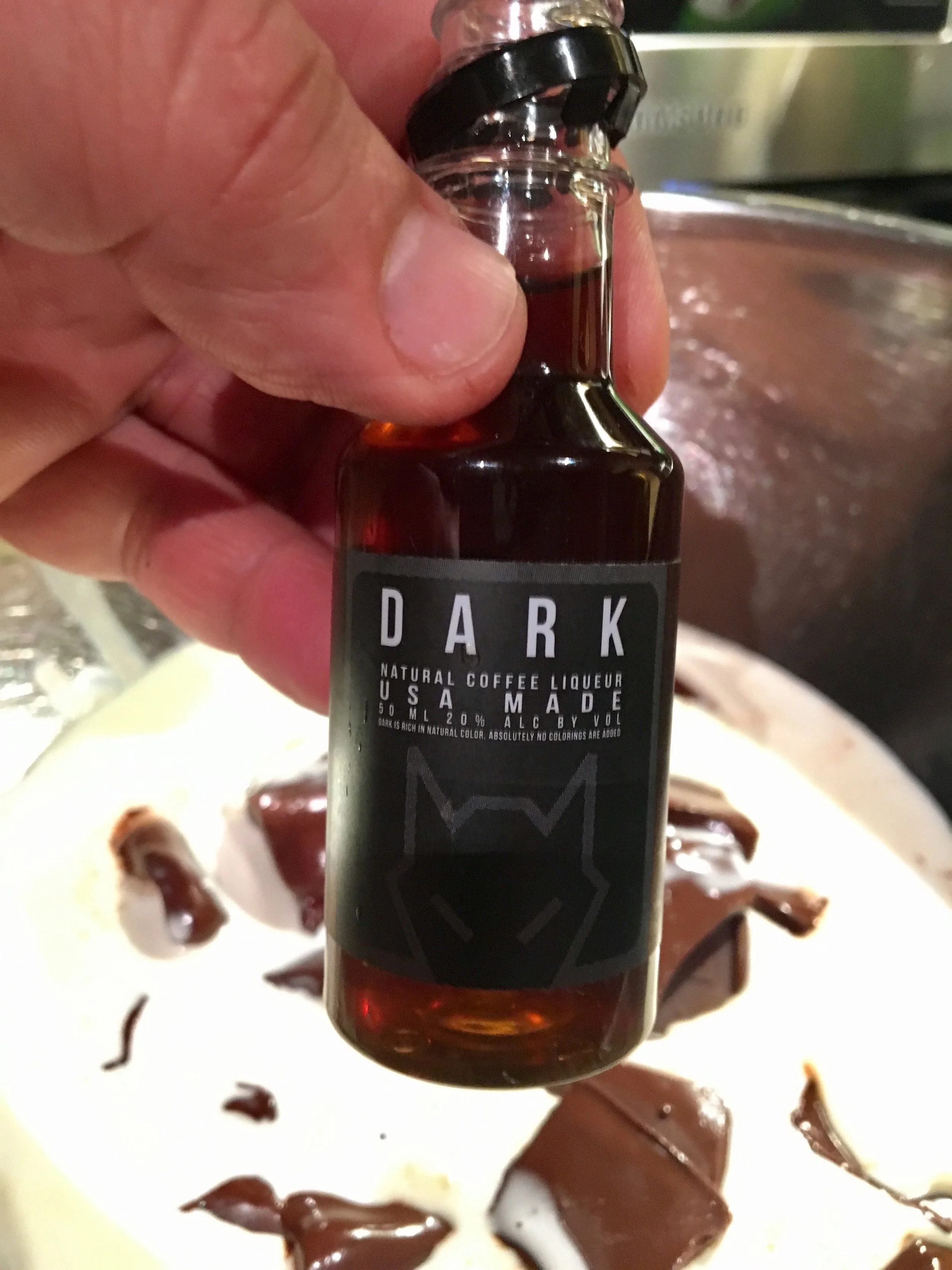 Coffee Liqueur courtesy of Oklahoma's own Prairie Wolf Spirits .