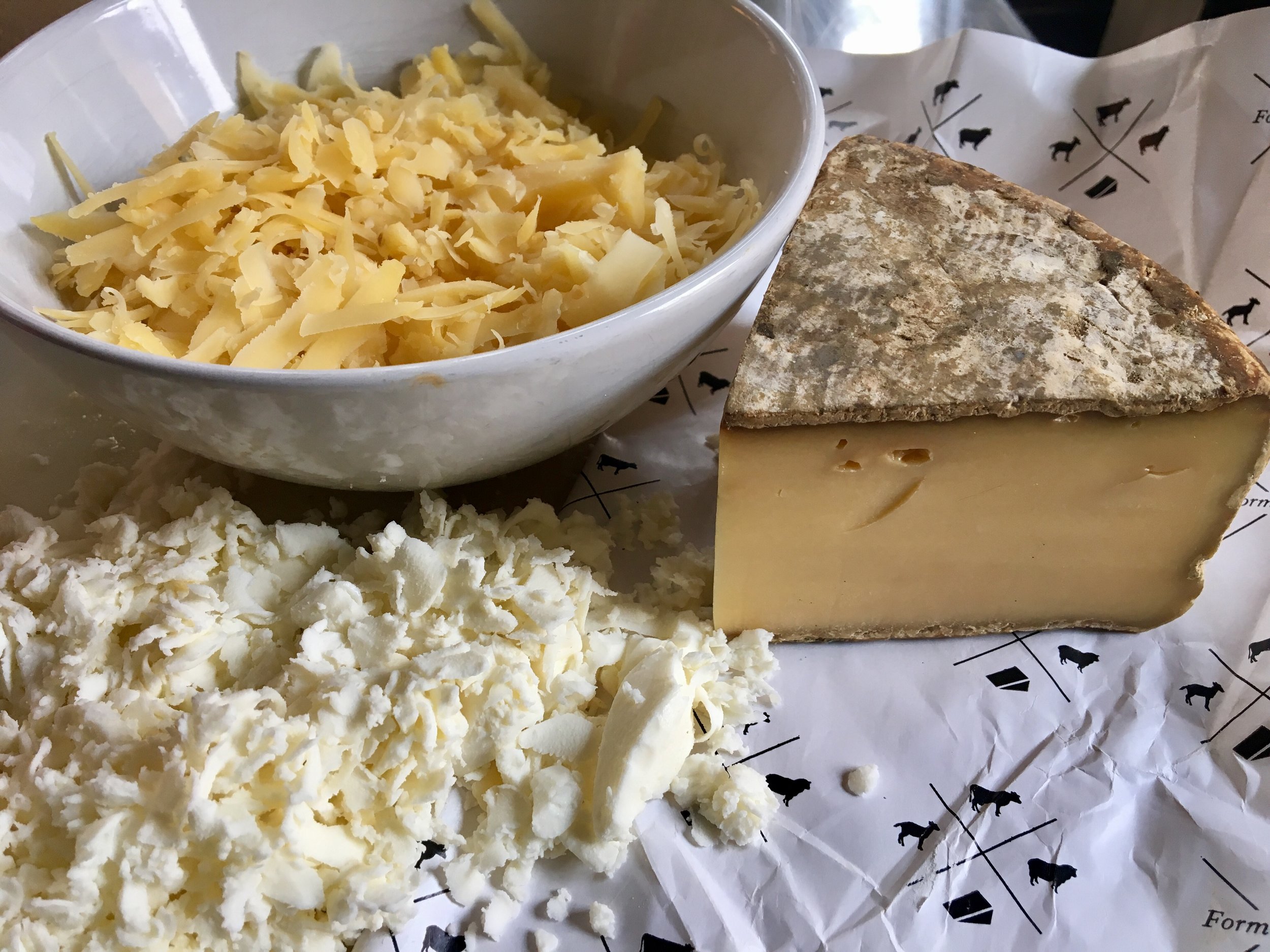 Tomme de Savoie : earthy, buttery, creamy, and delicious. 