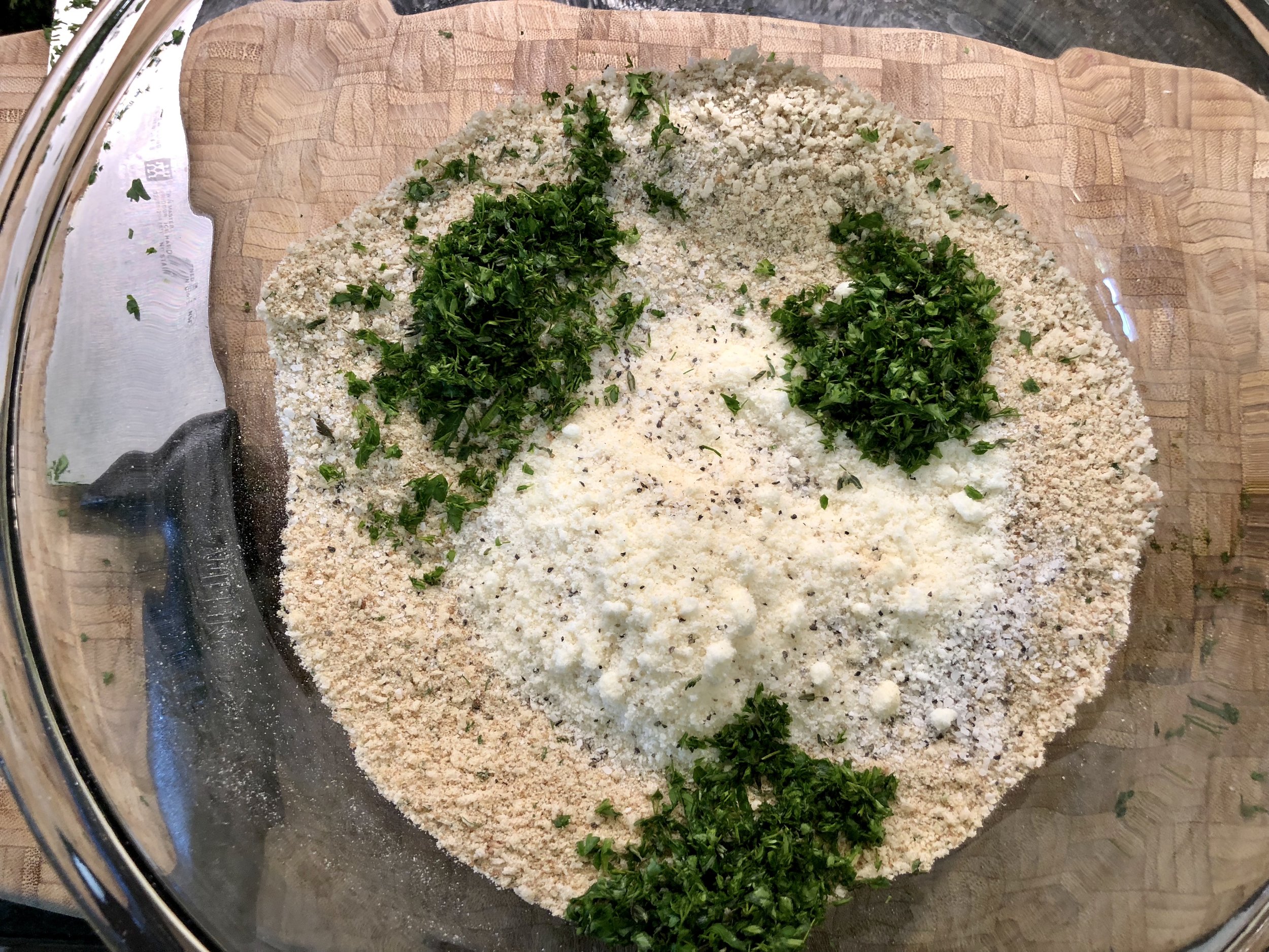Herbed breading