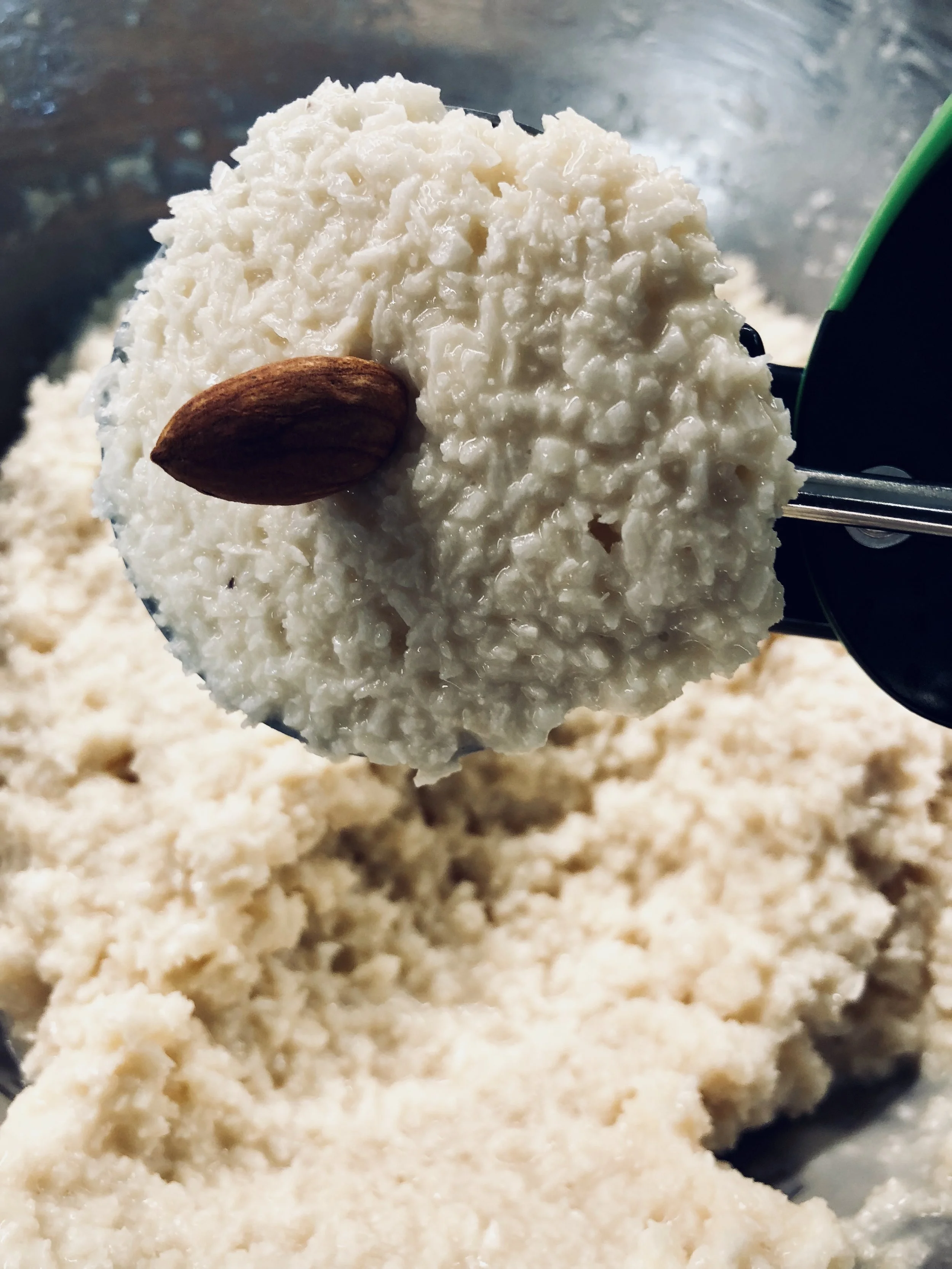 Insert an almond or two!