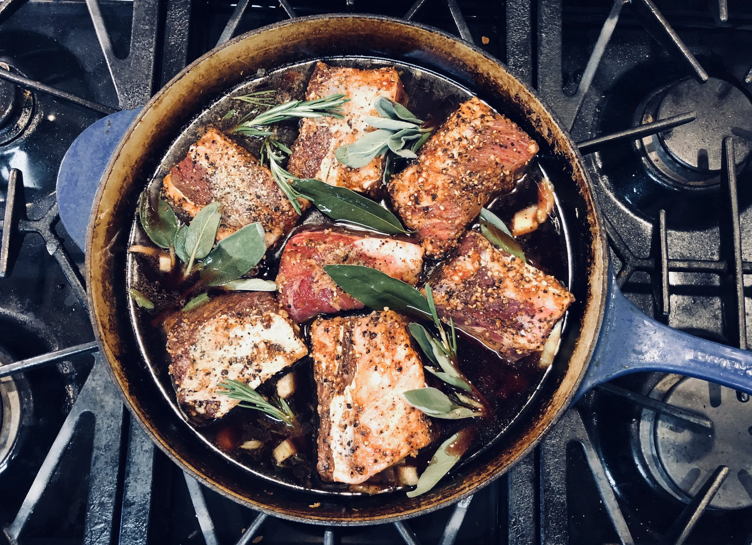 Ready to braise!