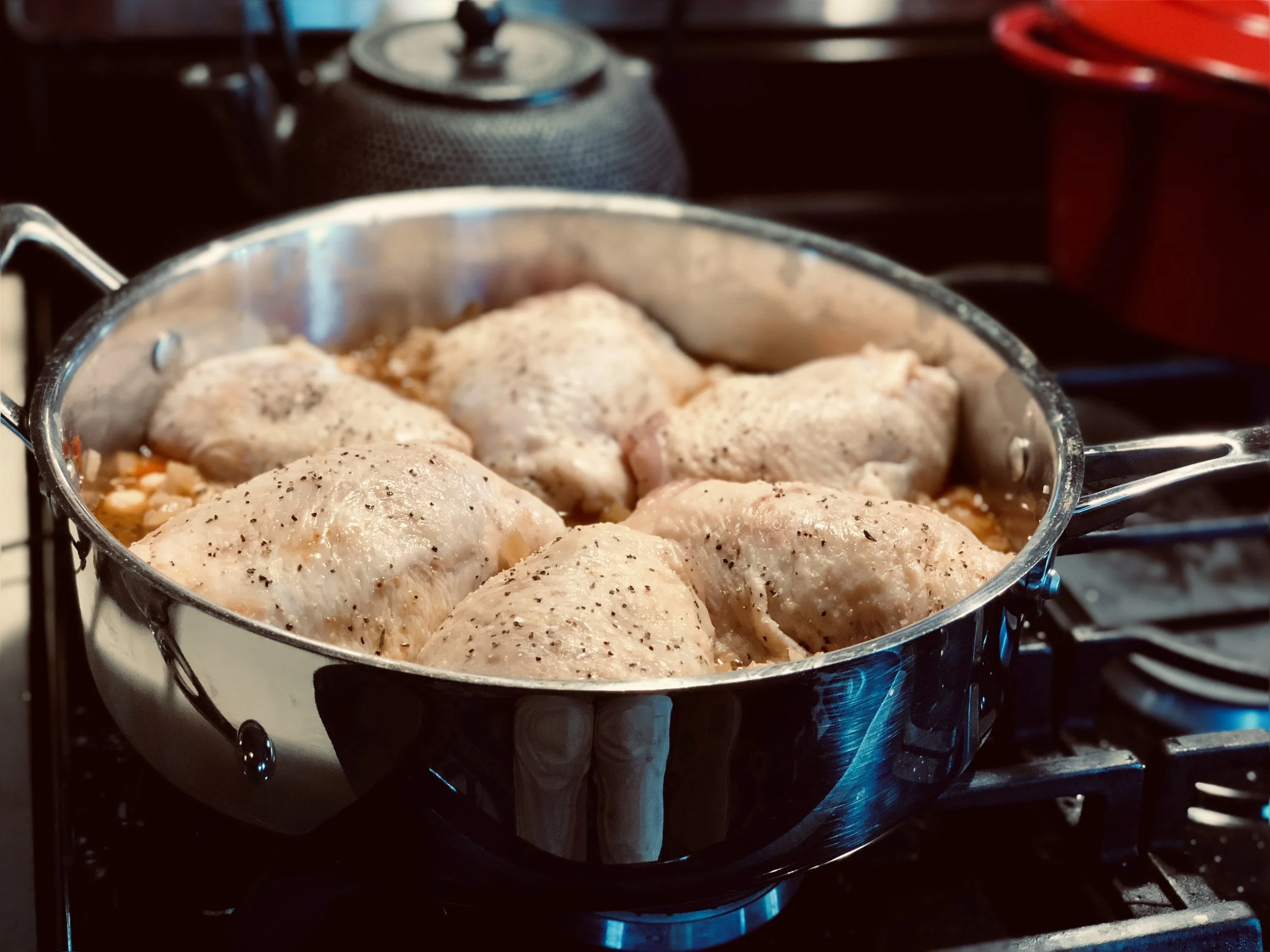 Ready for the oven