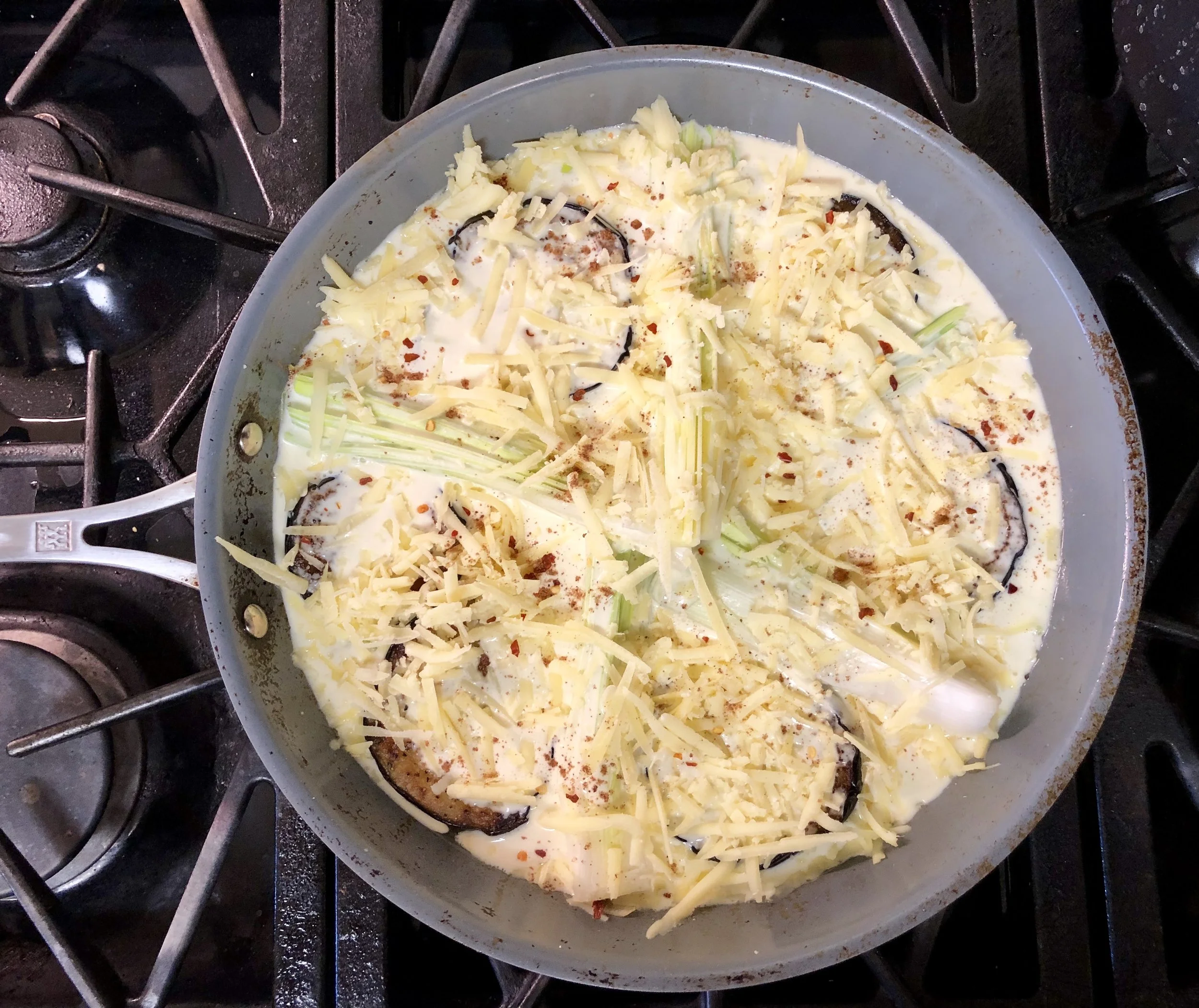 Ready for the oven.
