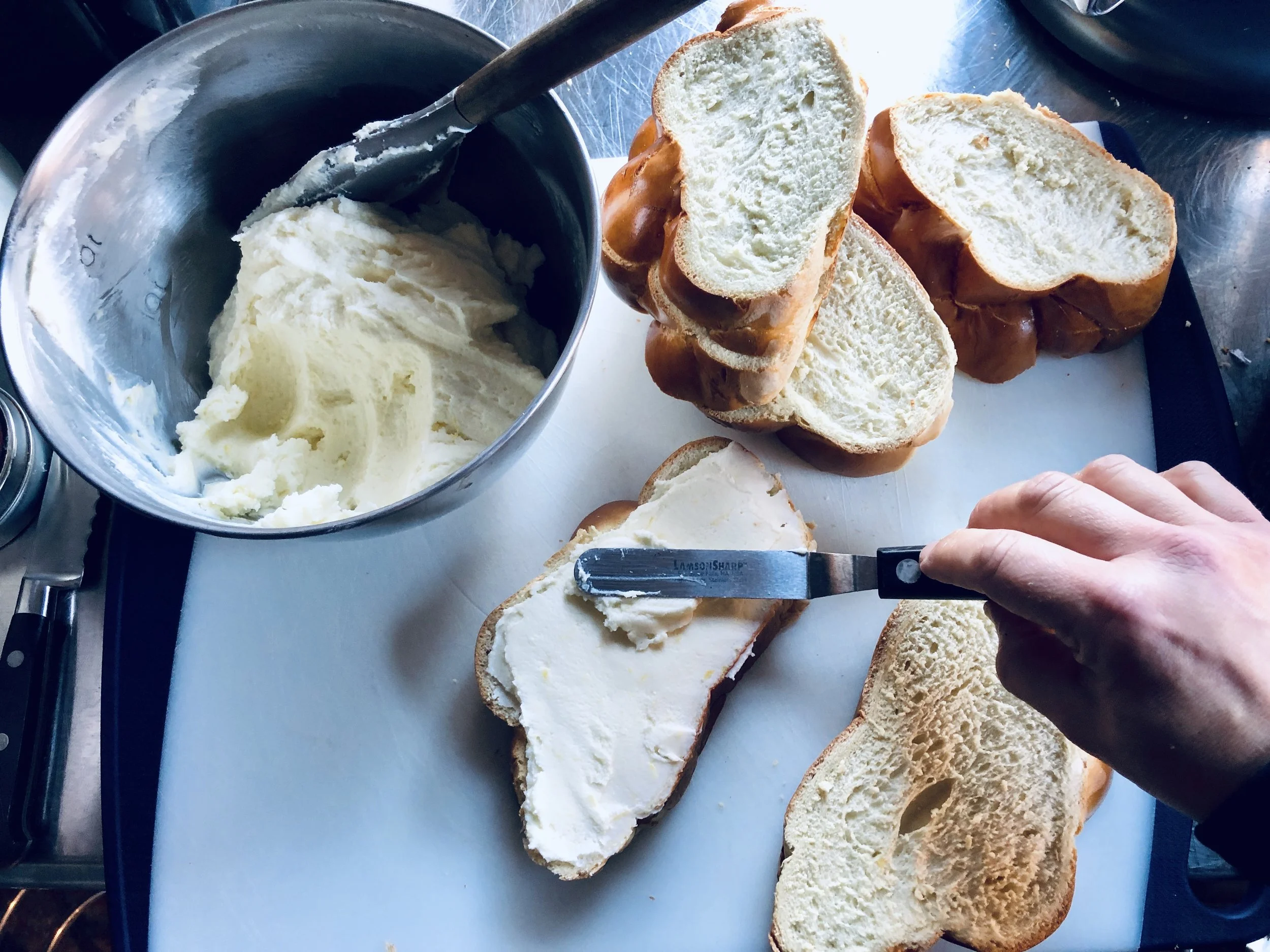 Layering the slices