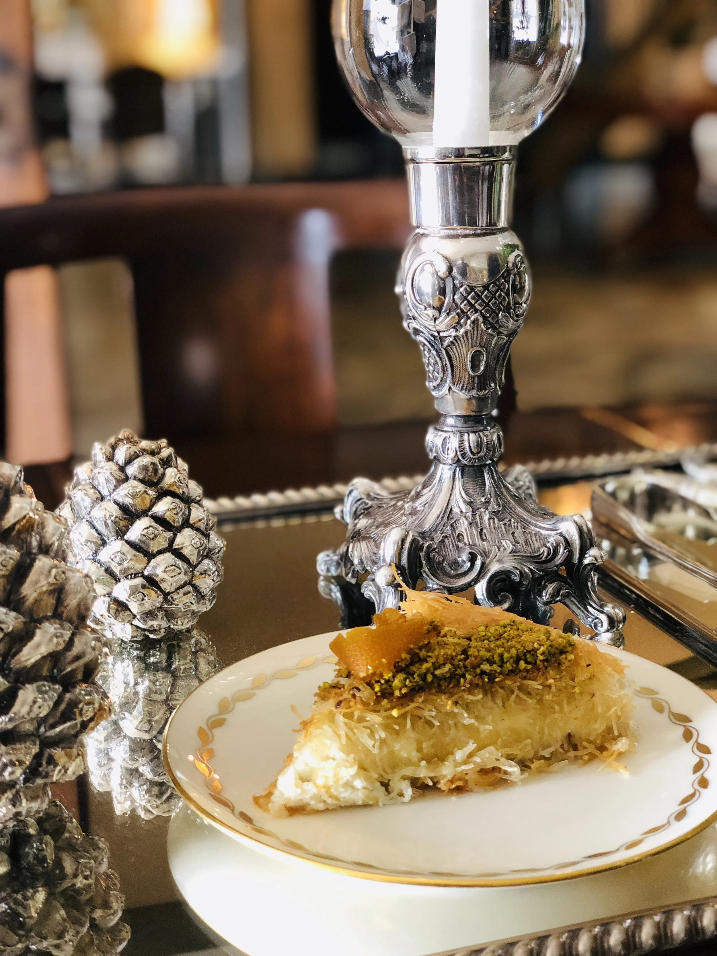 Orange-Pistachio Kanafeh