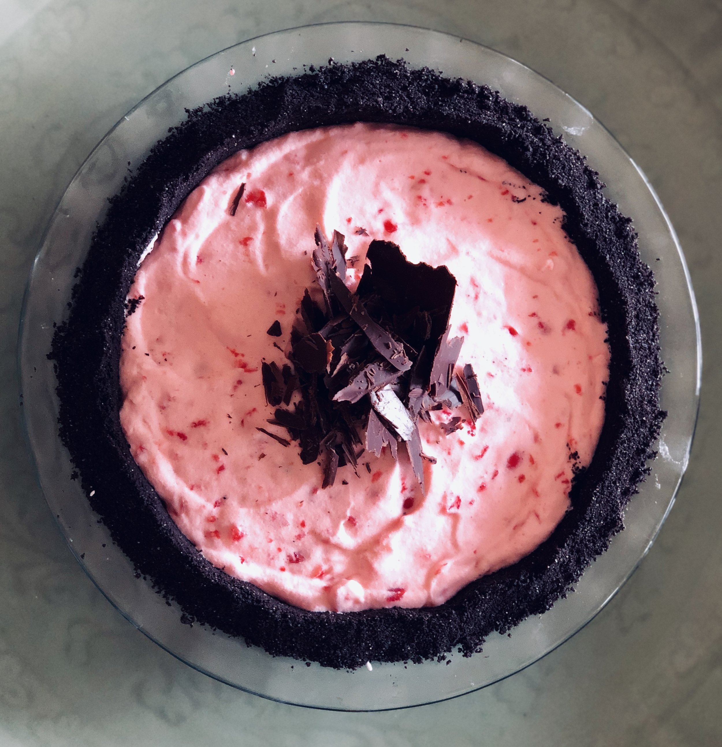 Top with shaved chocolate or chocolate curls!