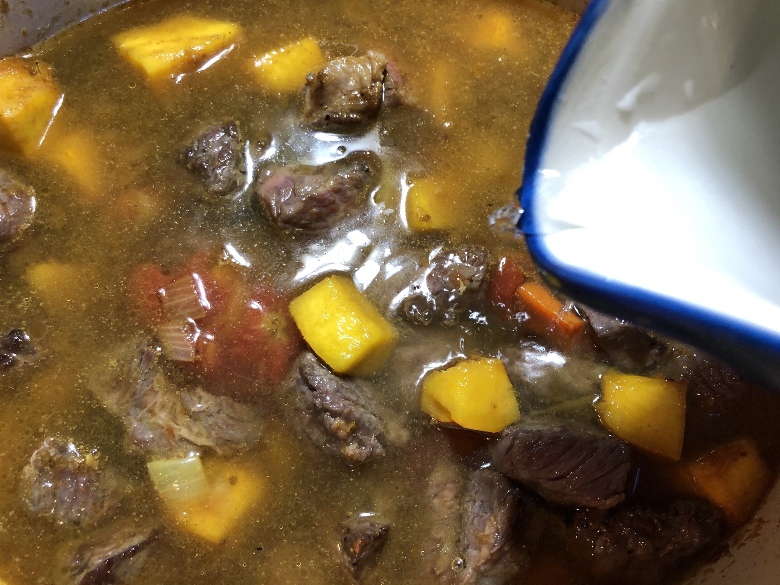 Brown, sauté, season, cover, ands stew slowly.