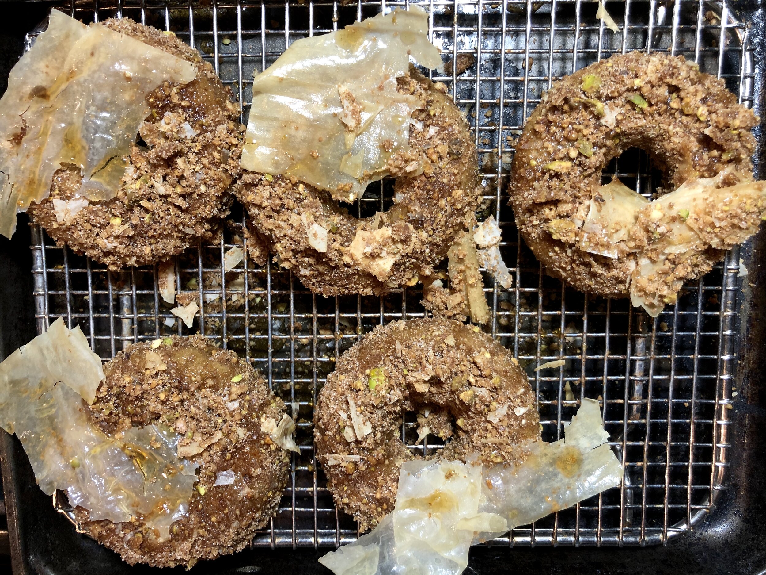 “The Lisa” Baklava Baked Donuts