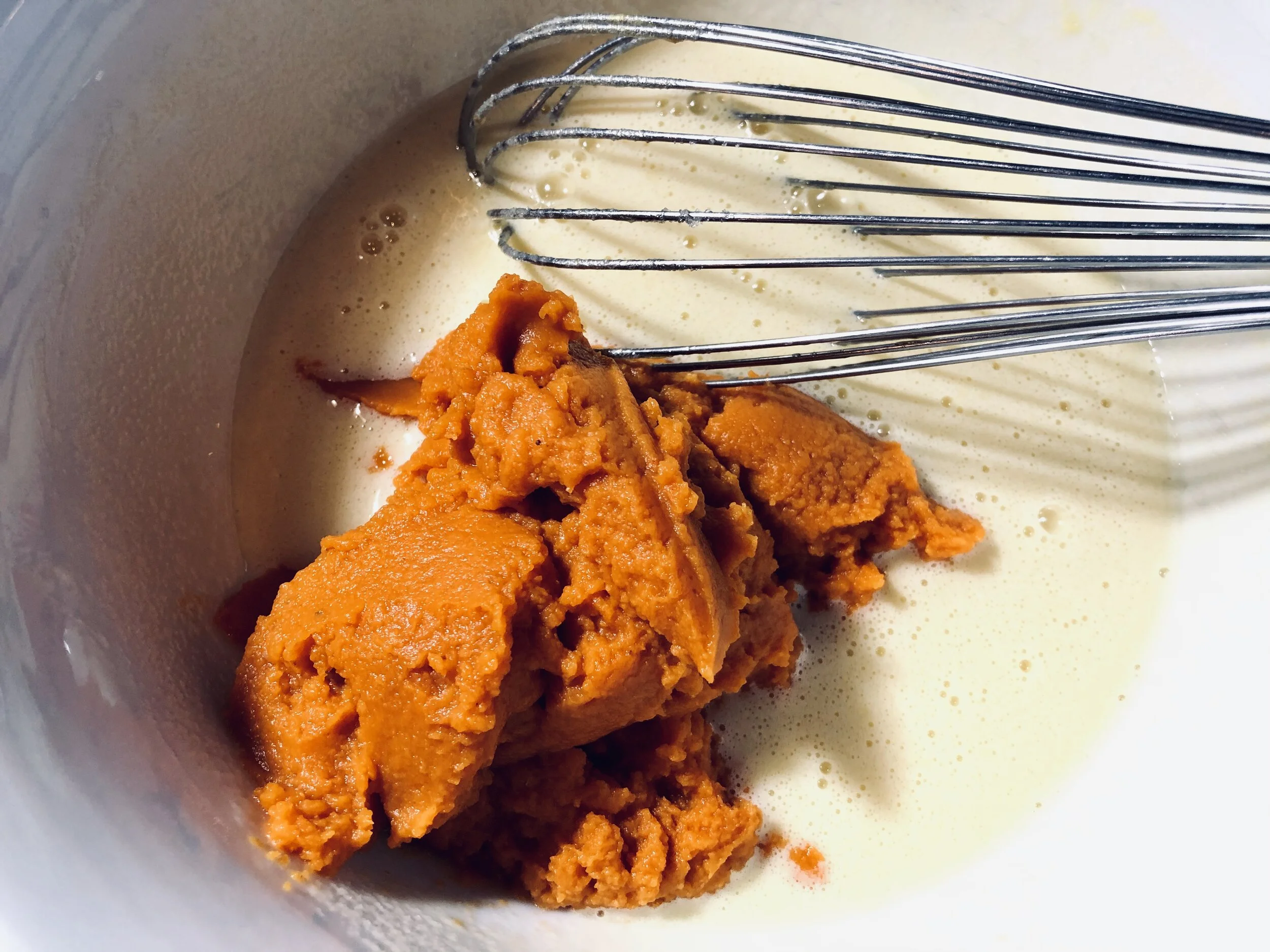 Use the best quality pumpkin you can. “Pumpkin Pie Filling” is not canned pumpkin.