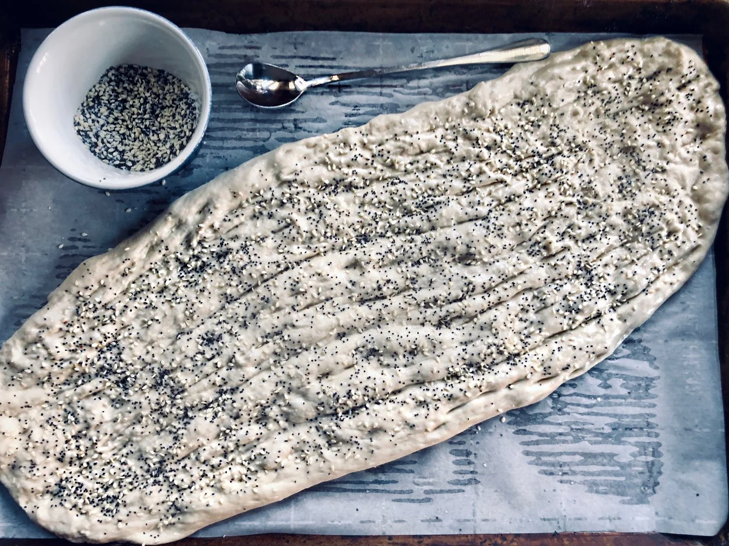 And ready for the oven!