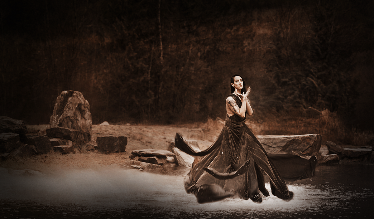 Siren of the Quarry {Inspired by Clarke, Uelsmann and Shaden}